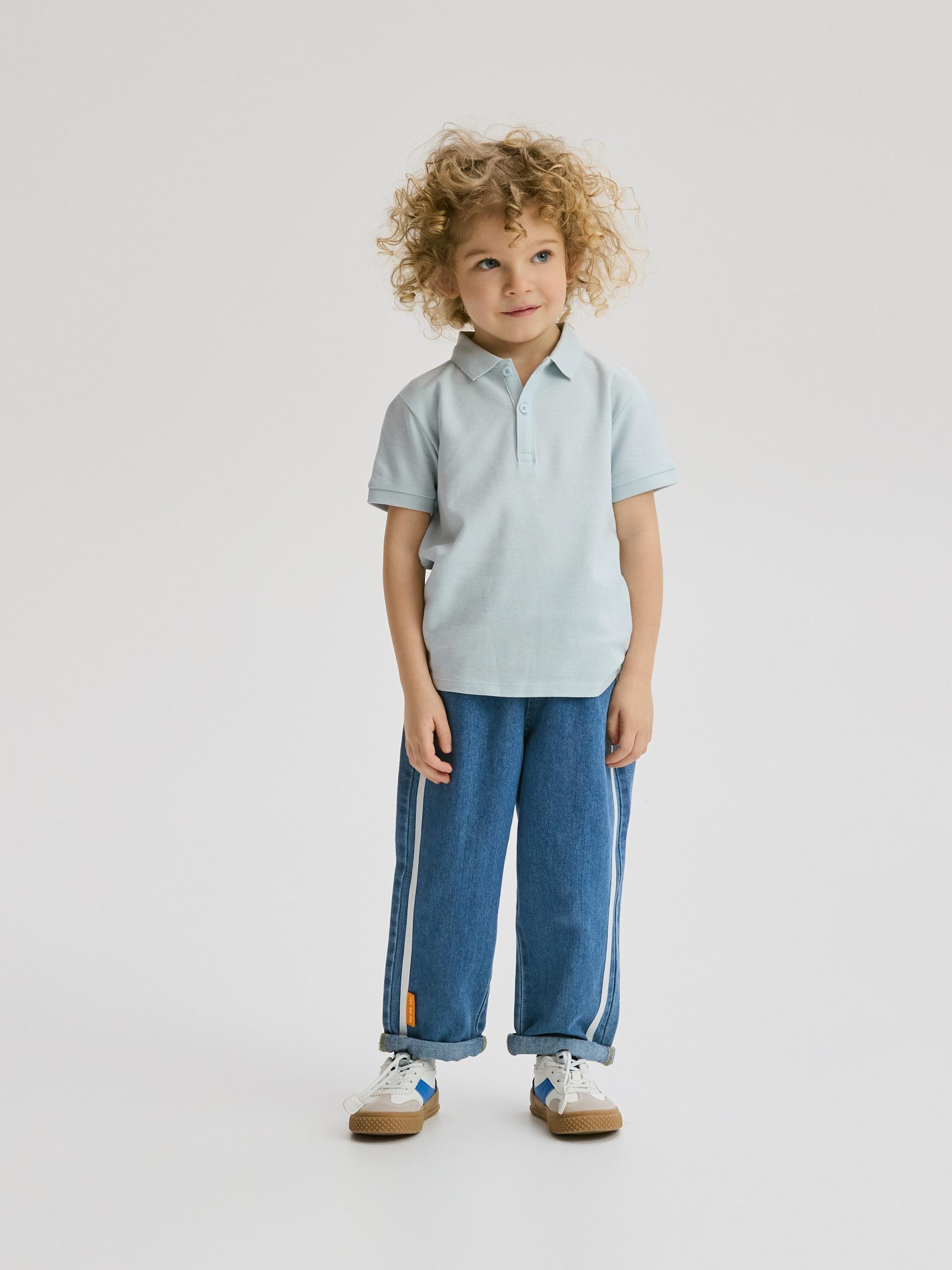 Blue Polo Shirt, Blue, large image number 2