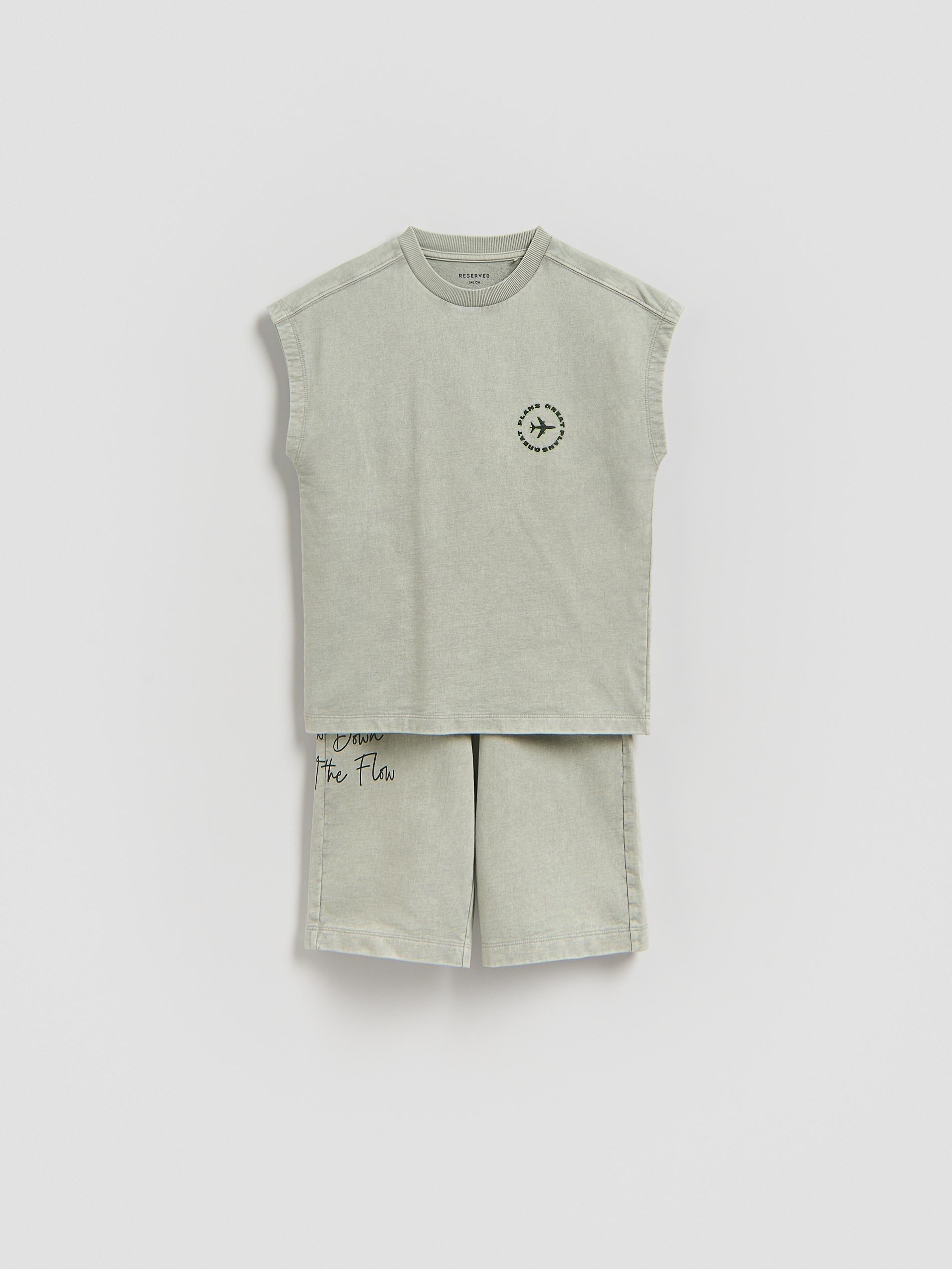 Grey Cotton Rich Set, Light grey, large image number 1