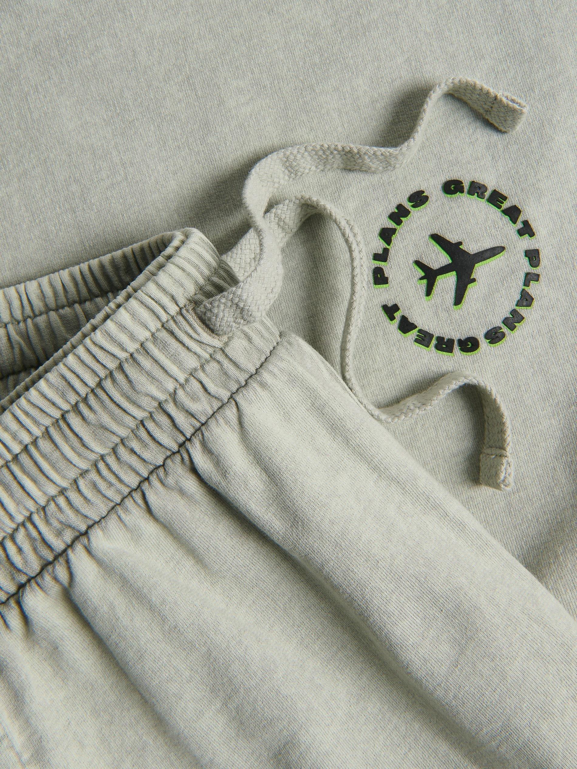 Grey Cotton Rich Set, Light grey, large image number 2