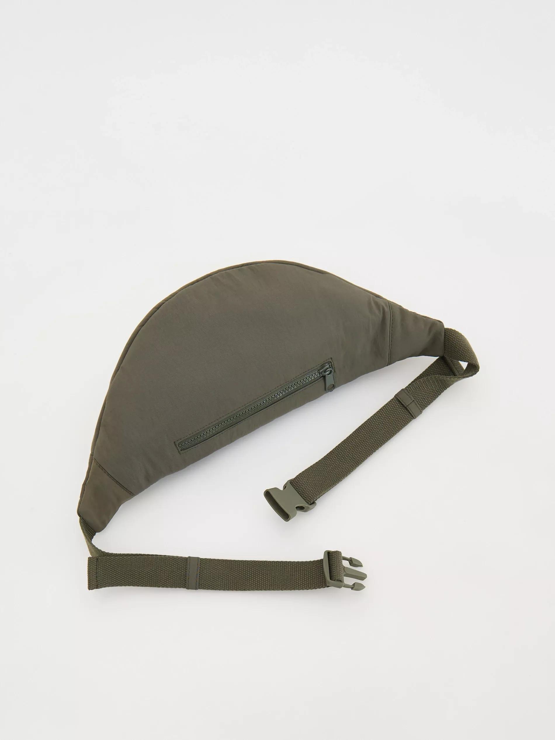 Green Zippered Bum Bag, Green, large image number 4