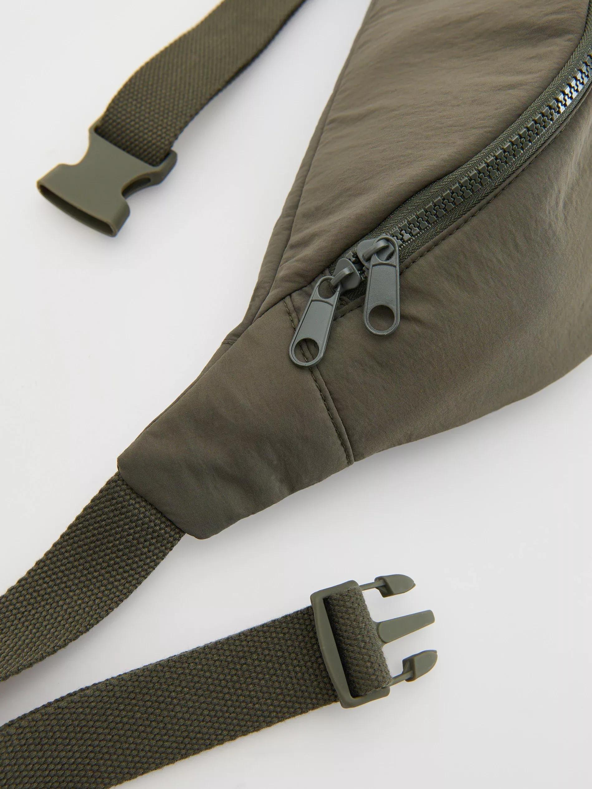 Green Zippered Bum Bag, Green, large image number 5