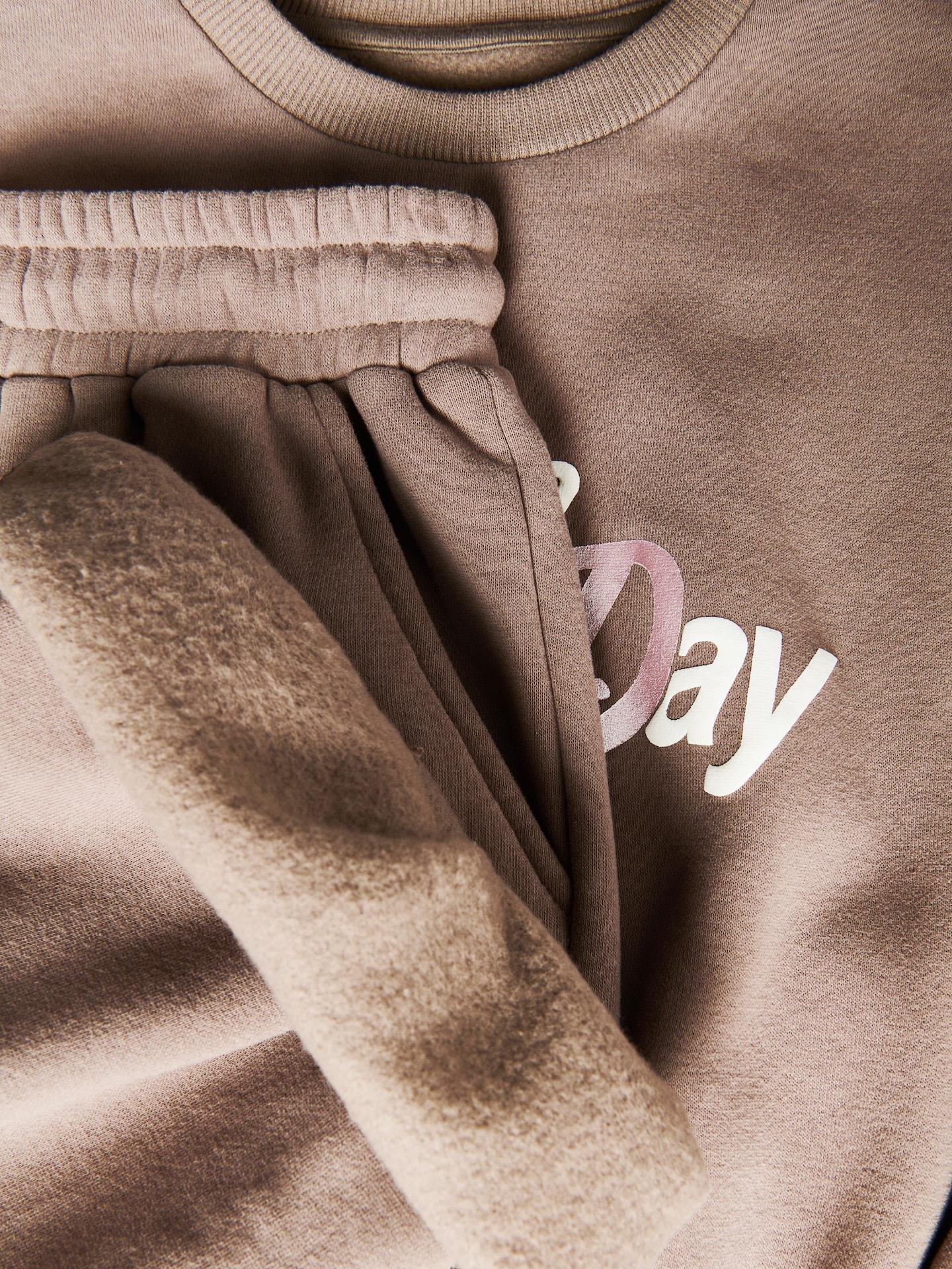Beige Warm-Lined Set, Beige, medium