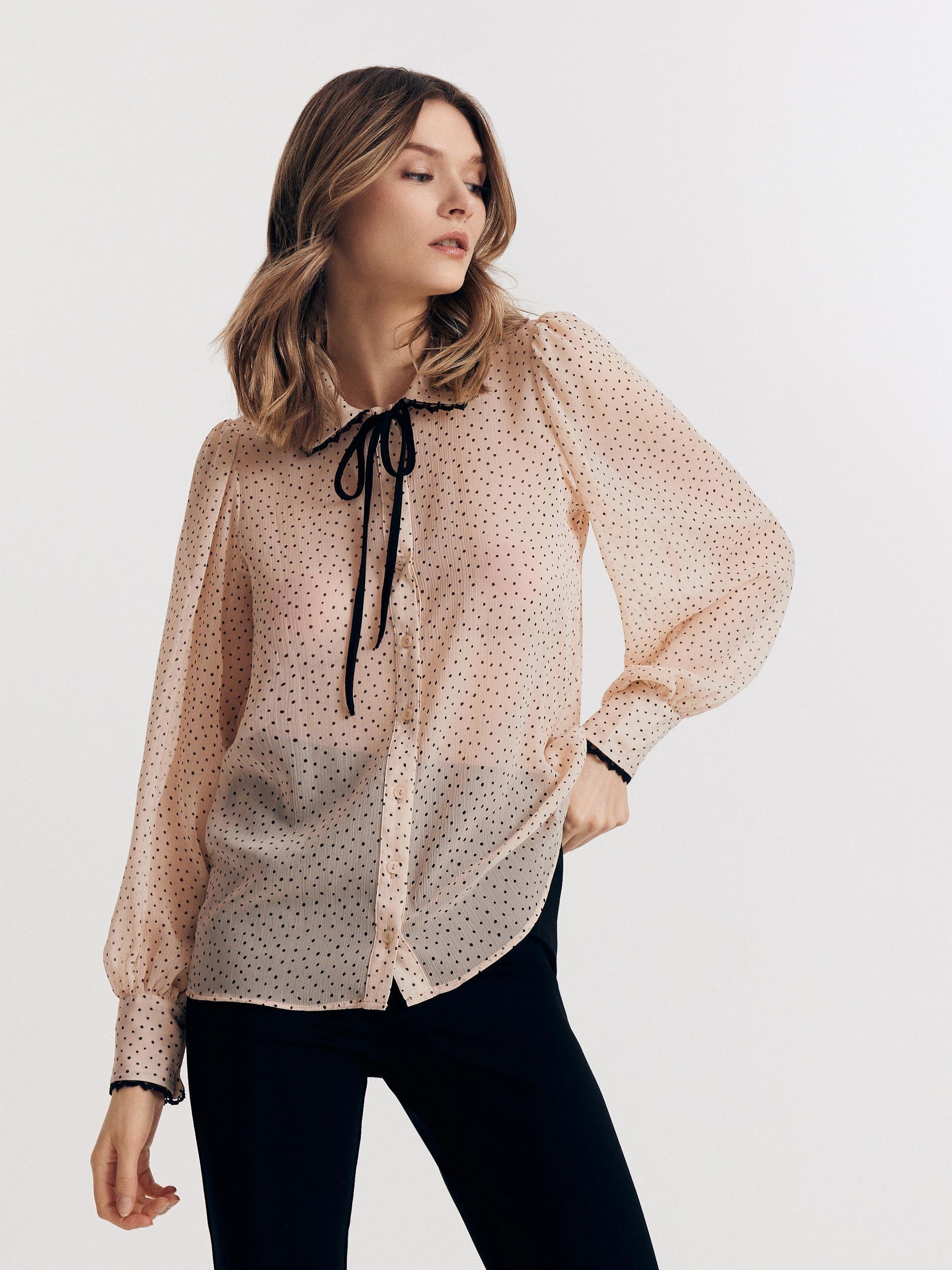 Pink Polka Dot Shirt, , large image number 1