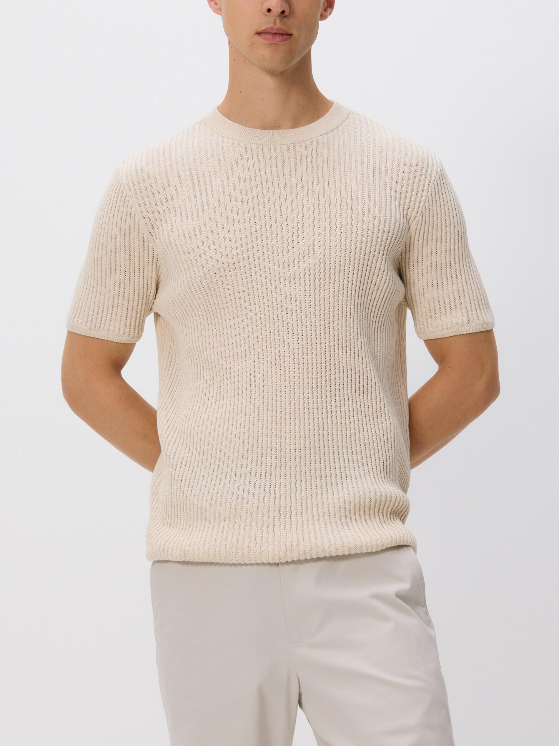 BEIGE Short-sleeved sweater, Beige, large image number 2