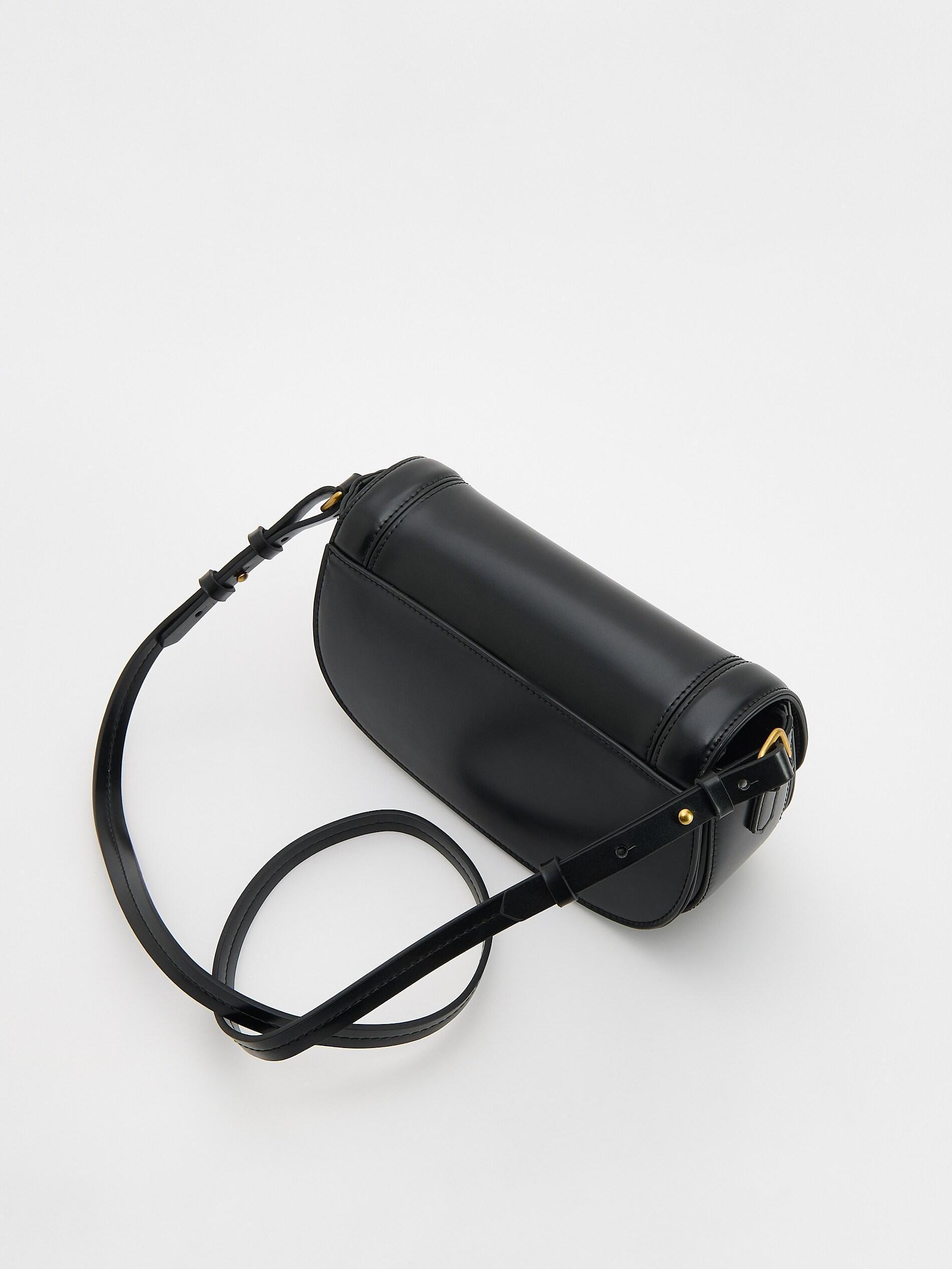 Black Plain Handmade Purse, Black, large image number 1