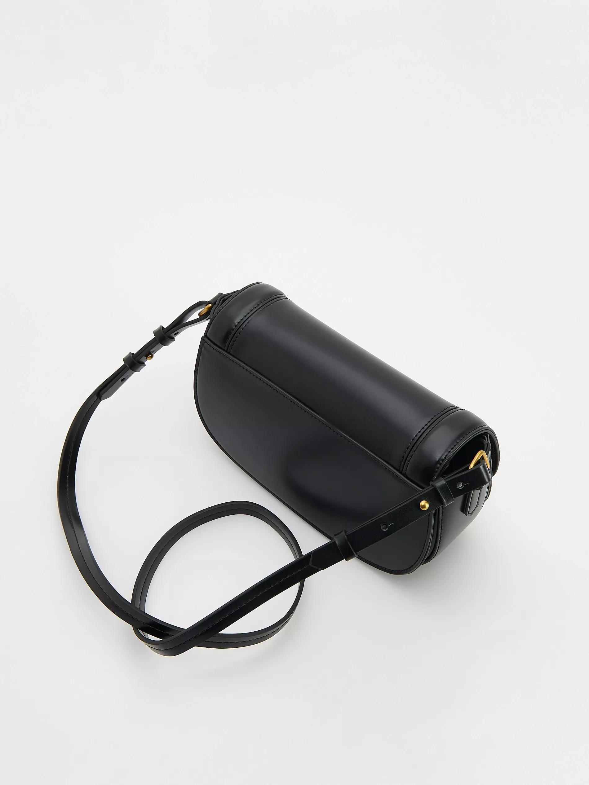 Black Plain Handmade Purse, Black, large image number 2