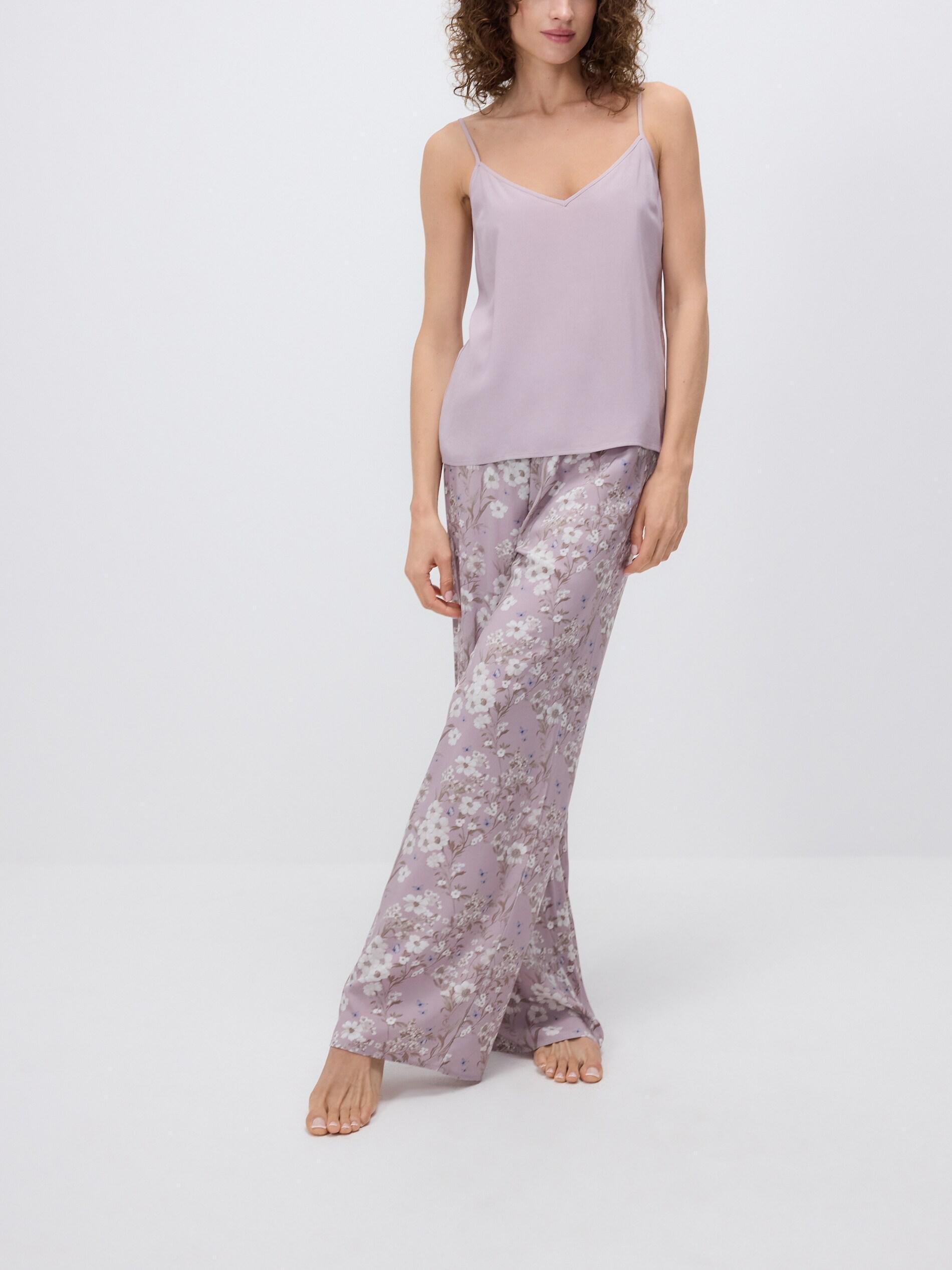 PASTEL PINK Two piece viscose pyjama set, Pink, large image number 3