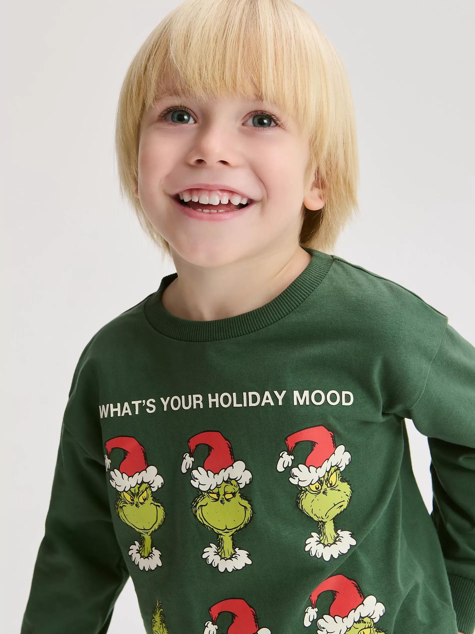 Green T-Shirt, Kids Unisex, Khaki, large image number 3