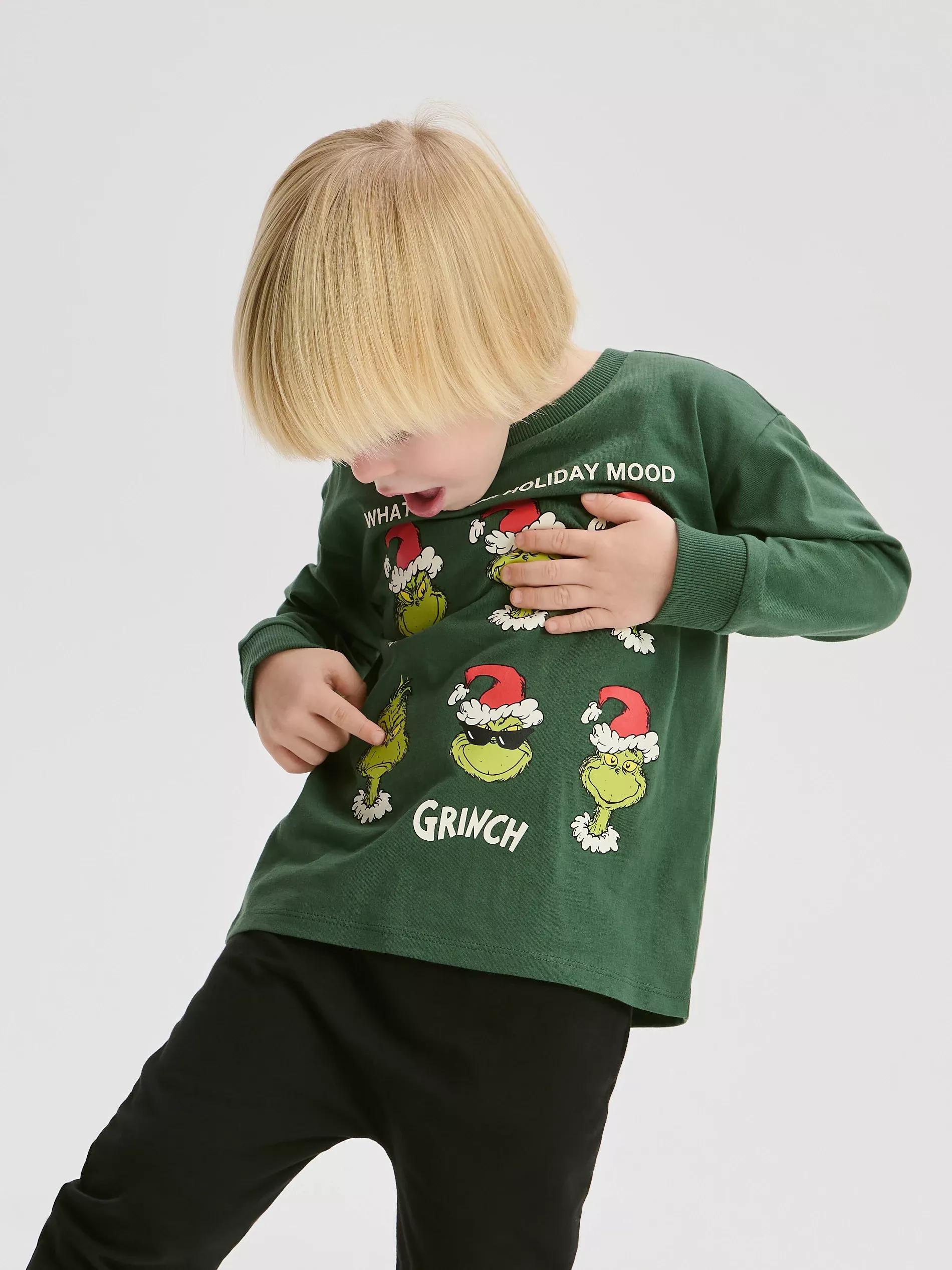 Green T-Shirt, Kids Unisex, Khaki, large image number 4