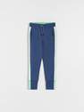 Reserved - Blue Boys Sports Pants With Stripes