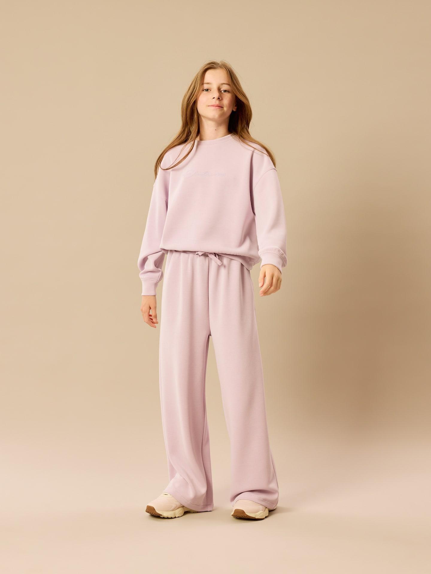 Purple Modal Blend Sweatshirt, Purple, medium