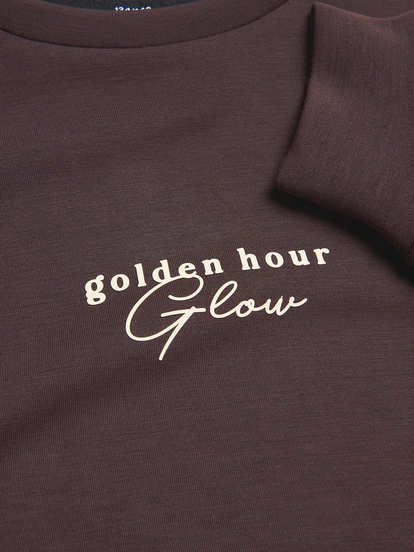 Brown Modal Blend Sweatshirt, Brown, large image number 3