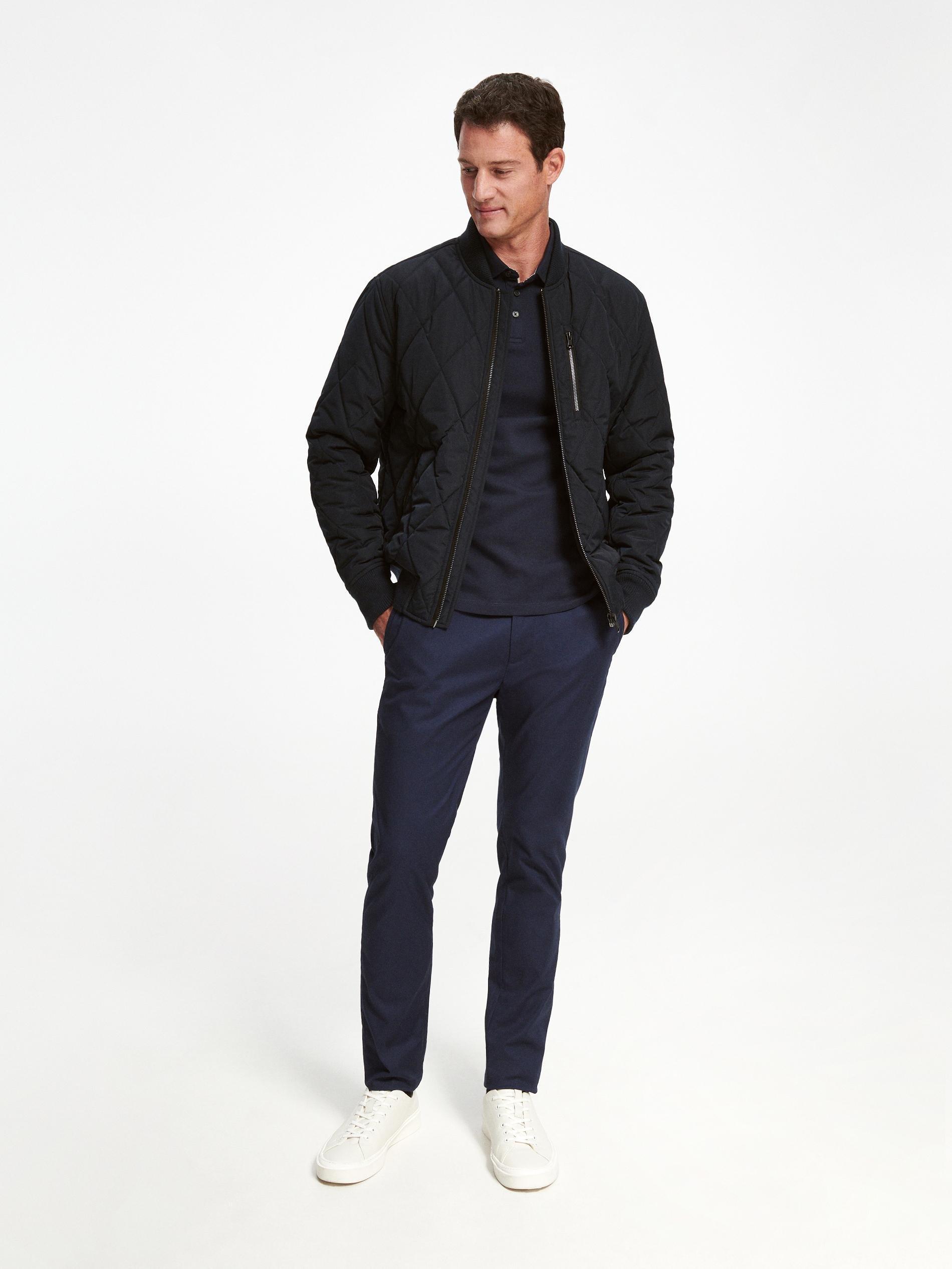 Navy Slim Fit Polo Shirt, , large image number 2