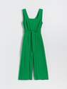 Reserved - Green Linen Blend Jumpsuit