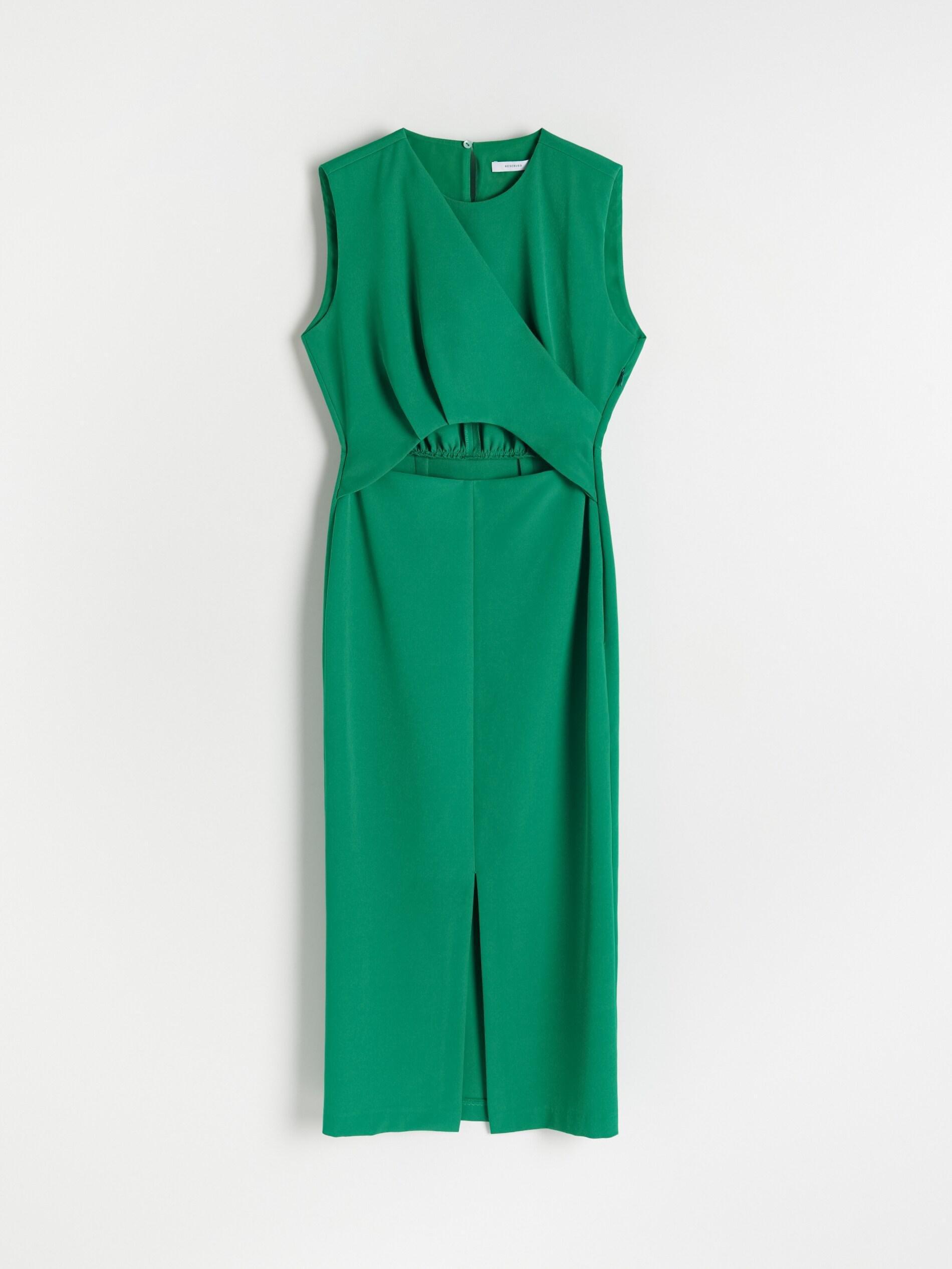 Fresh Green Midi Dress, Women, , large image number 8