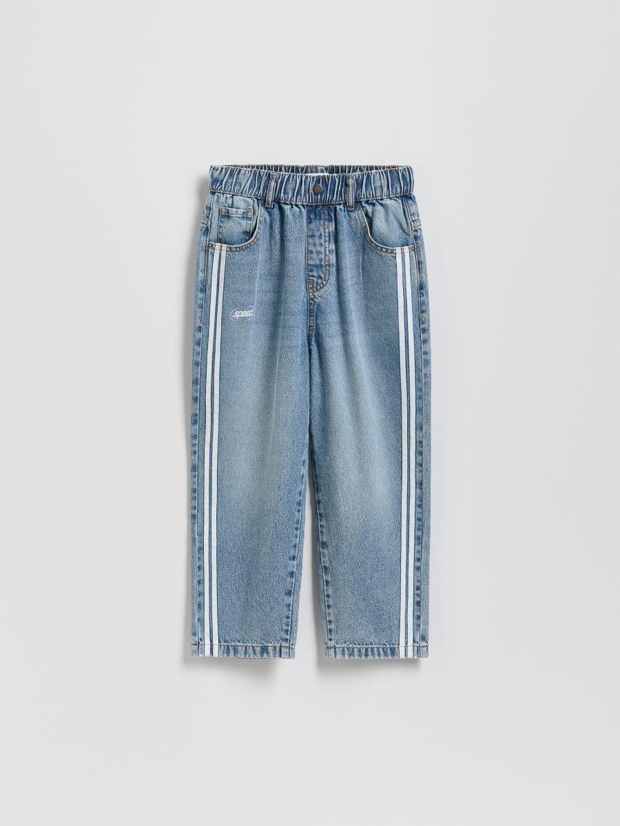 Blue Jeans Trousers, Kids Boys, Blue, medium