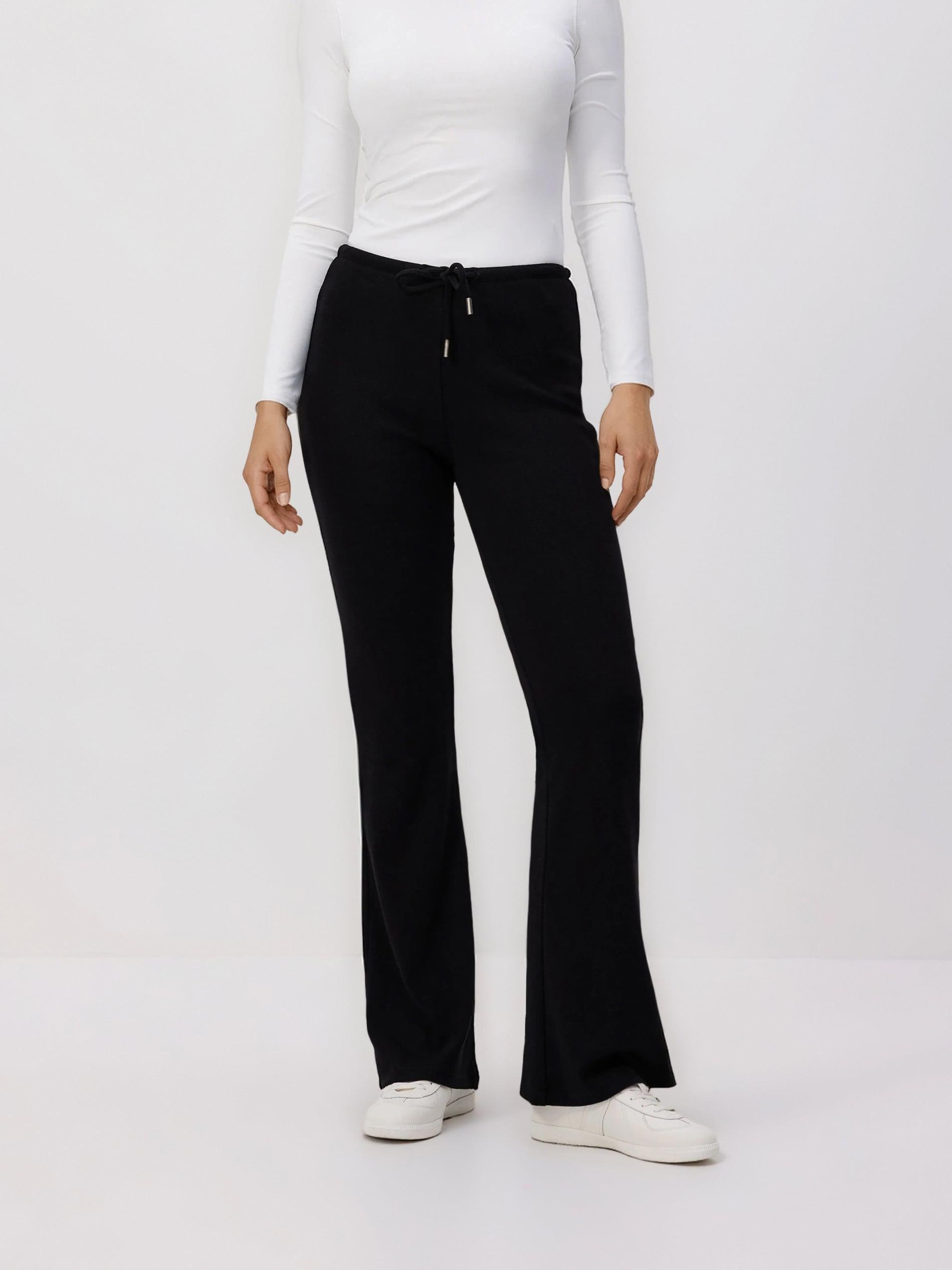 LADIES` TROUSER S BLACK, Black, large image number 1