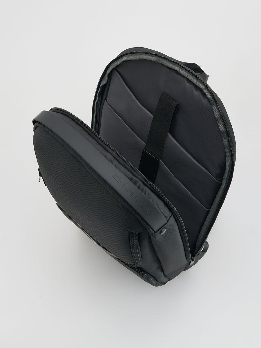 Black Rucksack, Black, large image number 2