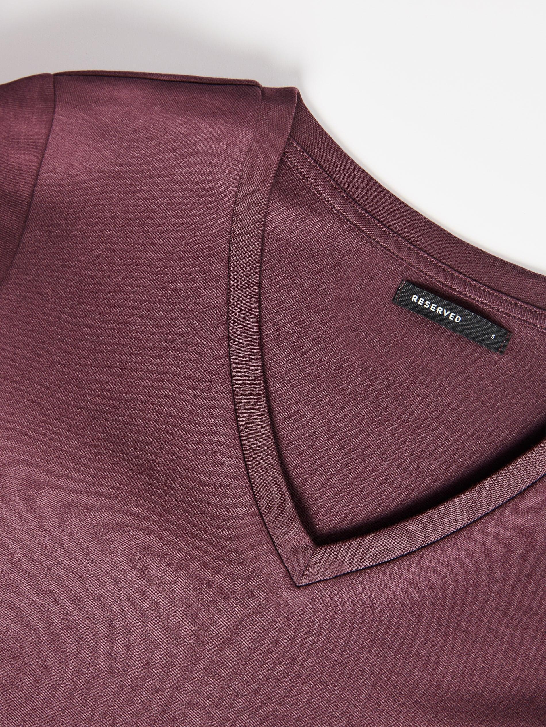Brown Cotton T-Shirt, Brown, large image number 4