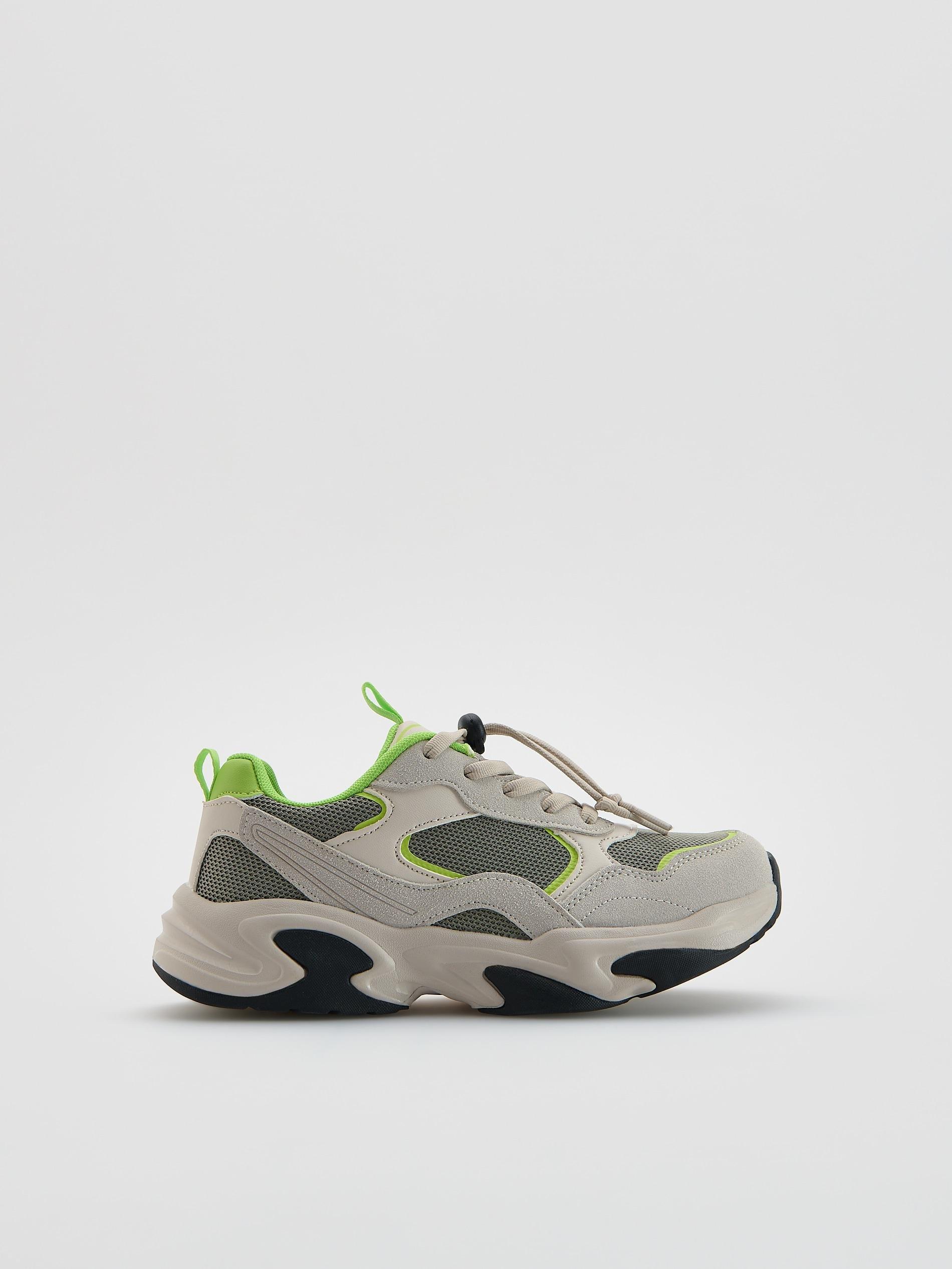 Grey Sports Sneakers, Light grey, large image number 0