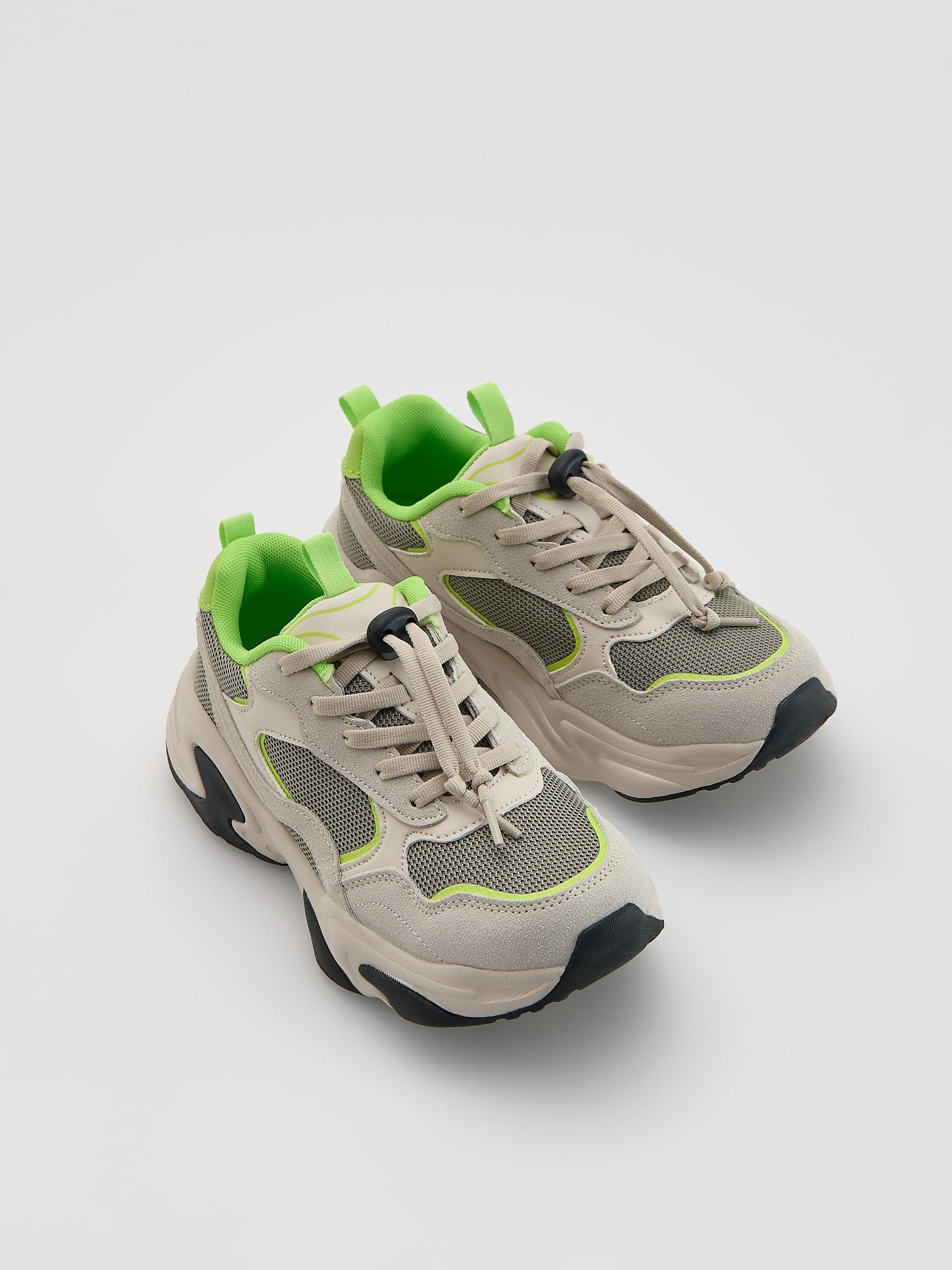 Grey Sports Sneakers, Light grey, large image number 1