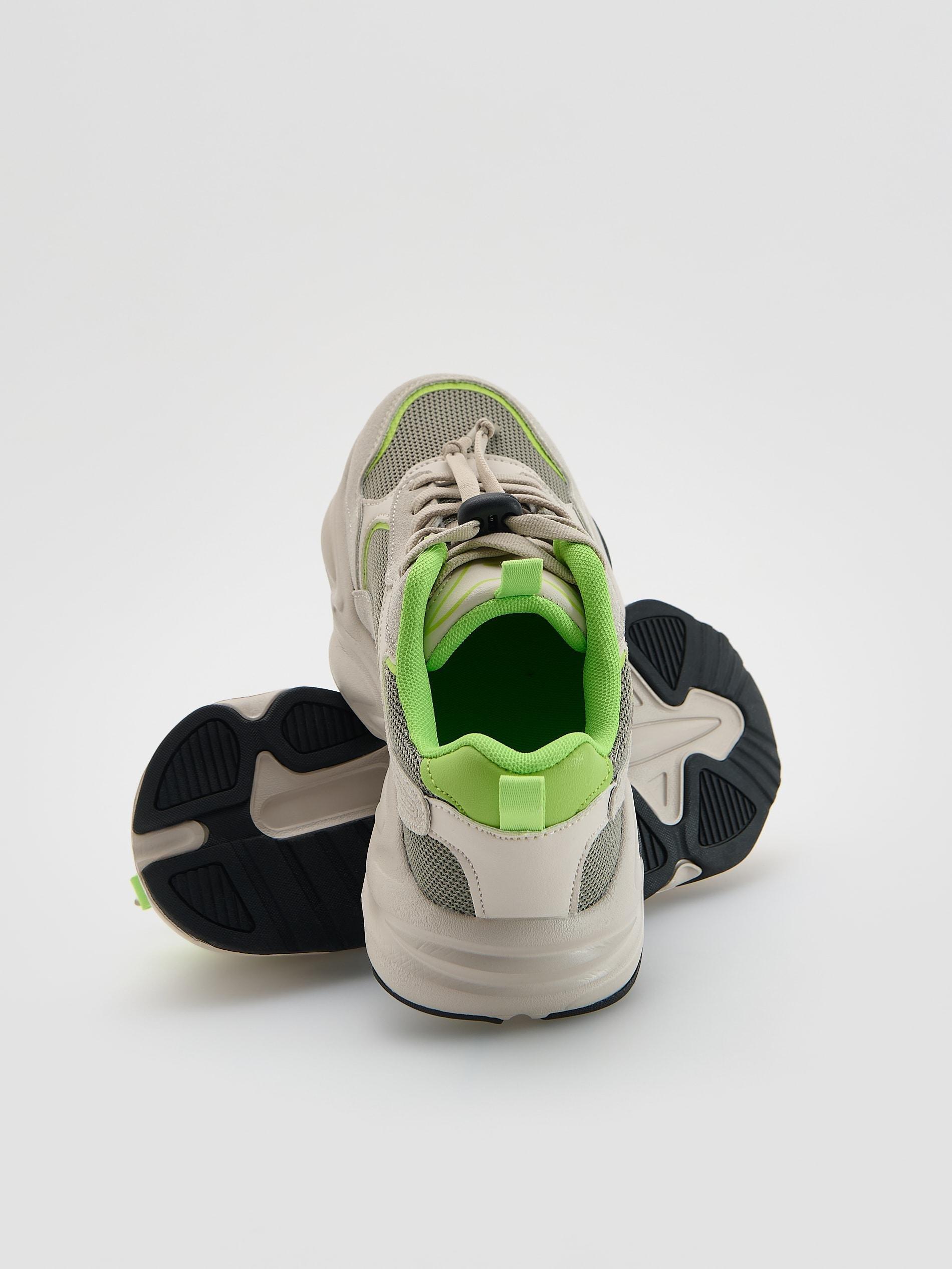 Grey Sports Sneakers, Light grey, large image number 2