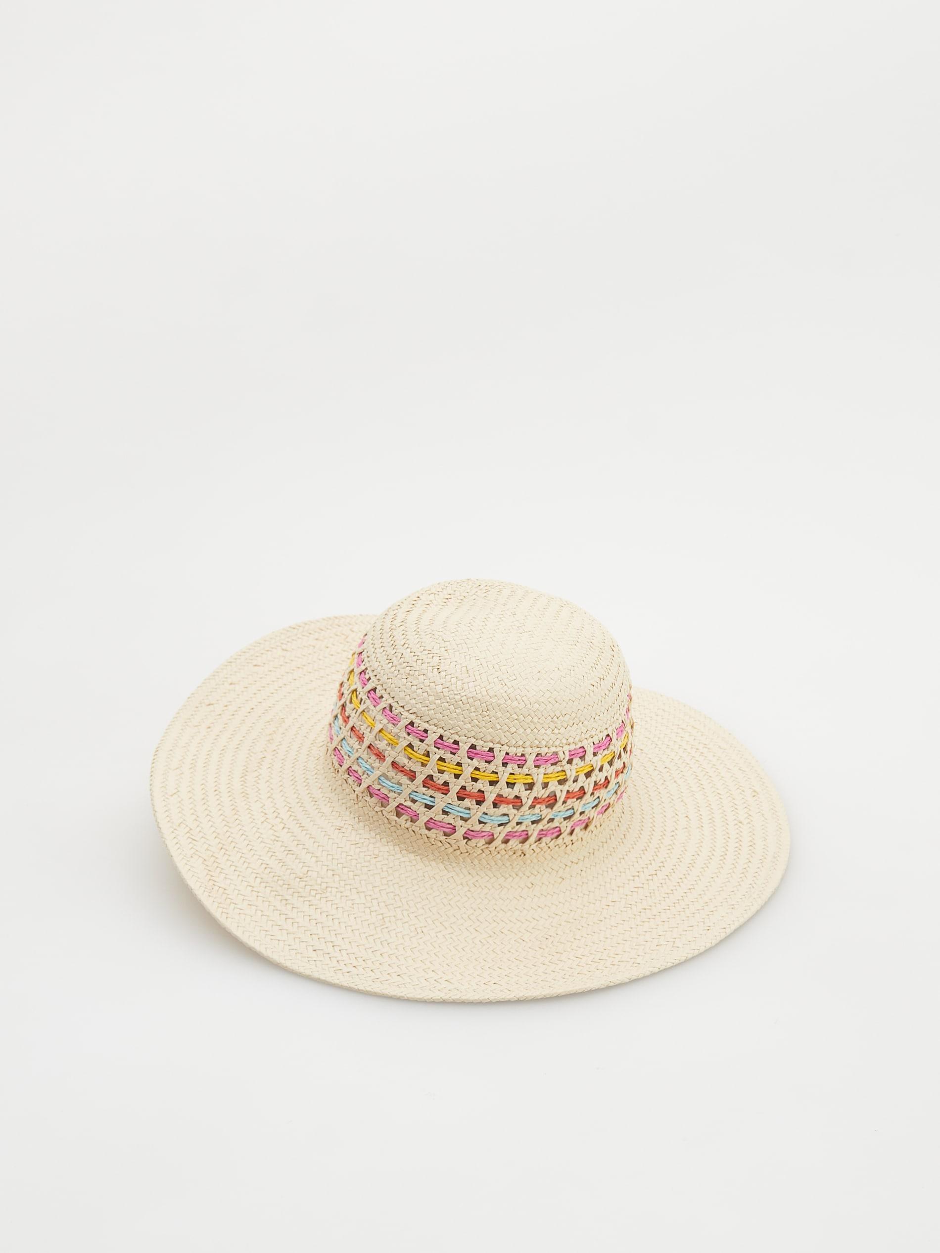 Reserved - Multicolour Woven Hat