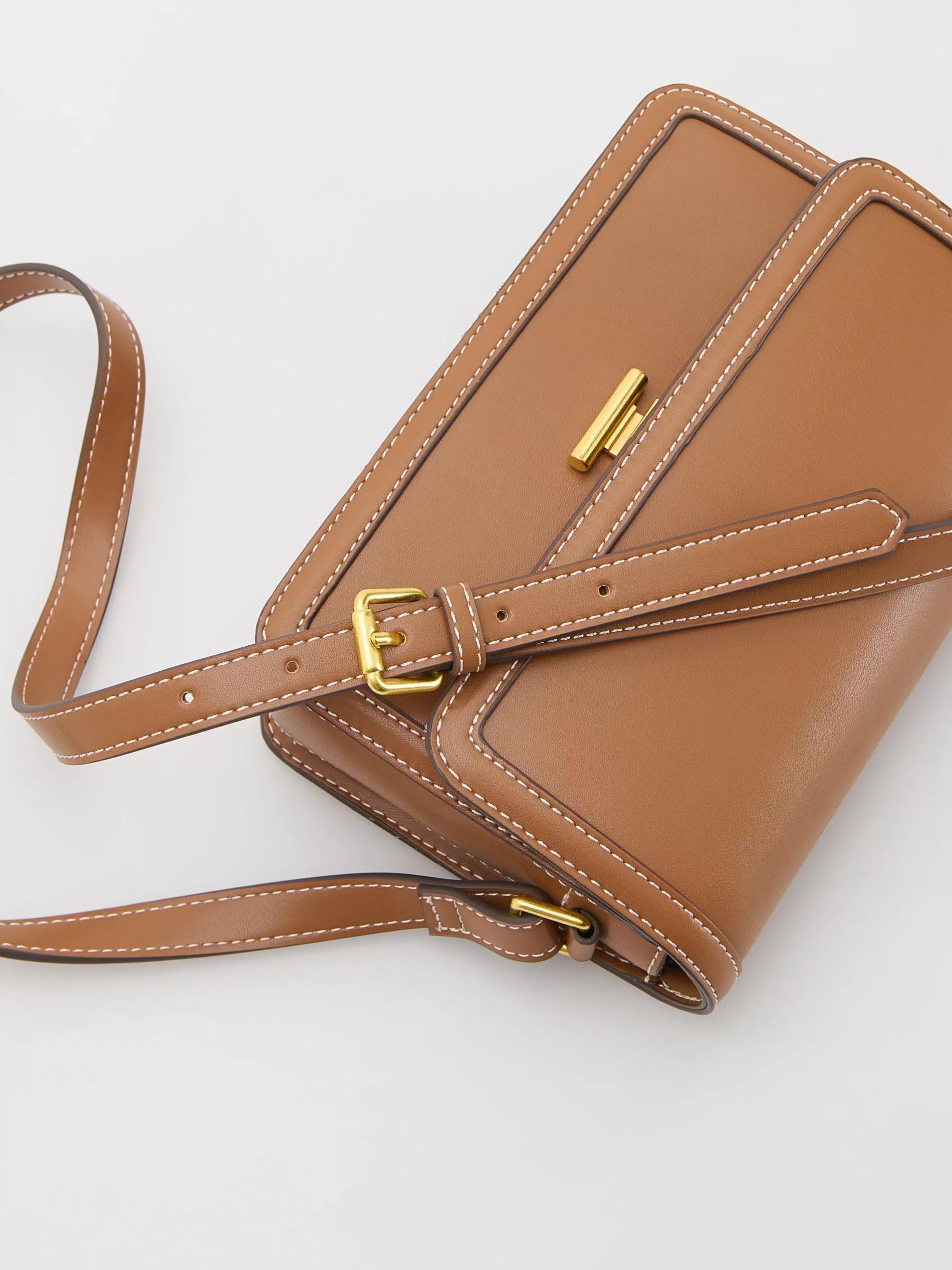 Brown Crossbody Bag, Brown, large image number 2