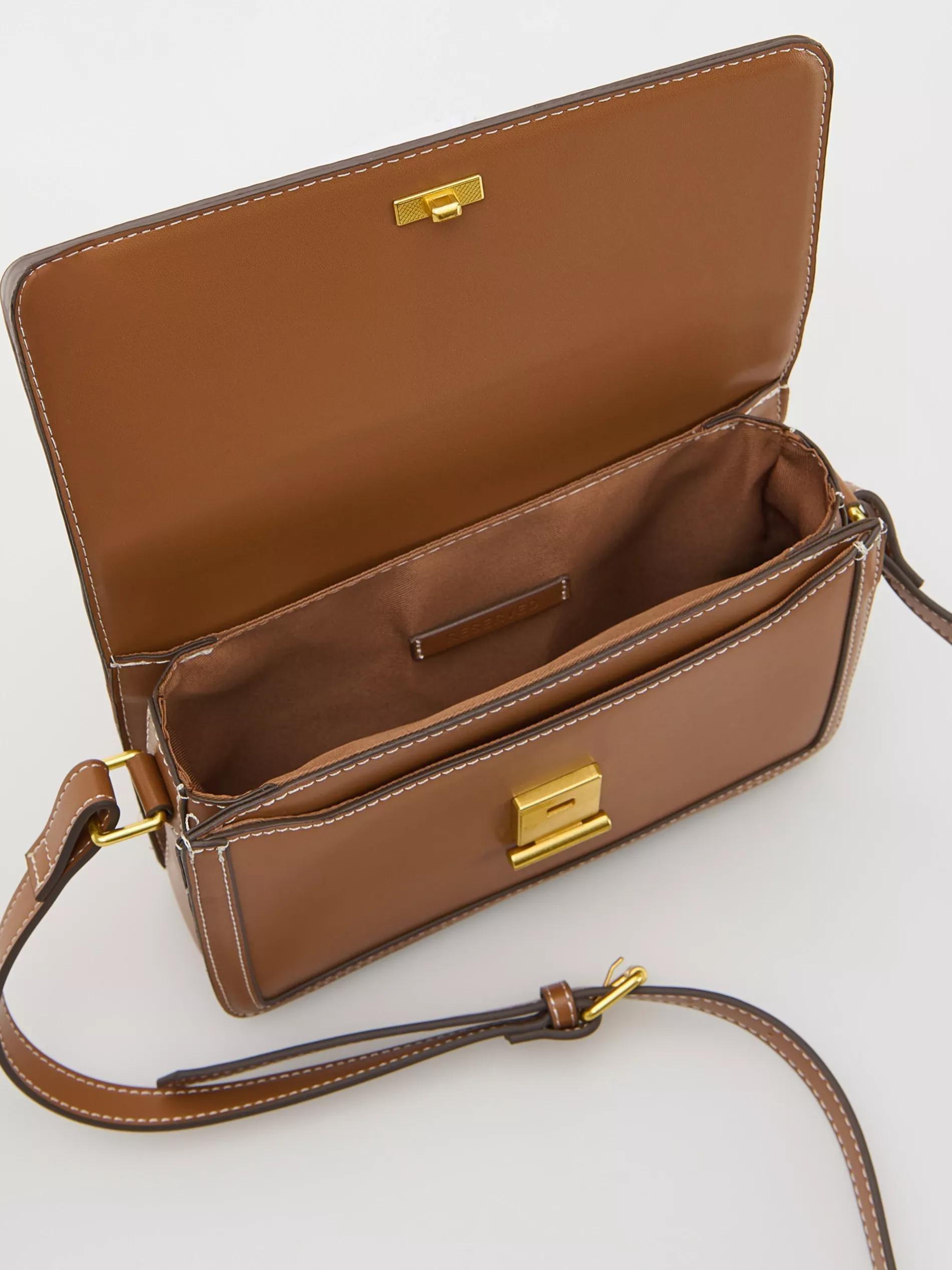 Brown Crossbody Bag, Brown, large image number 3