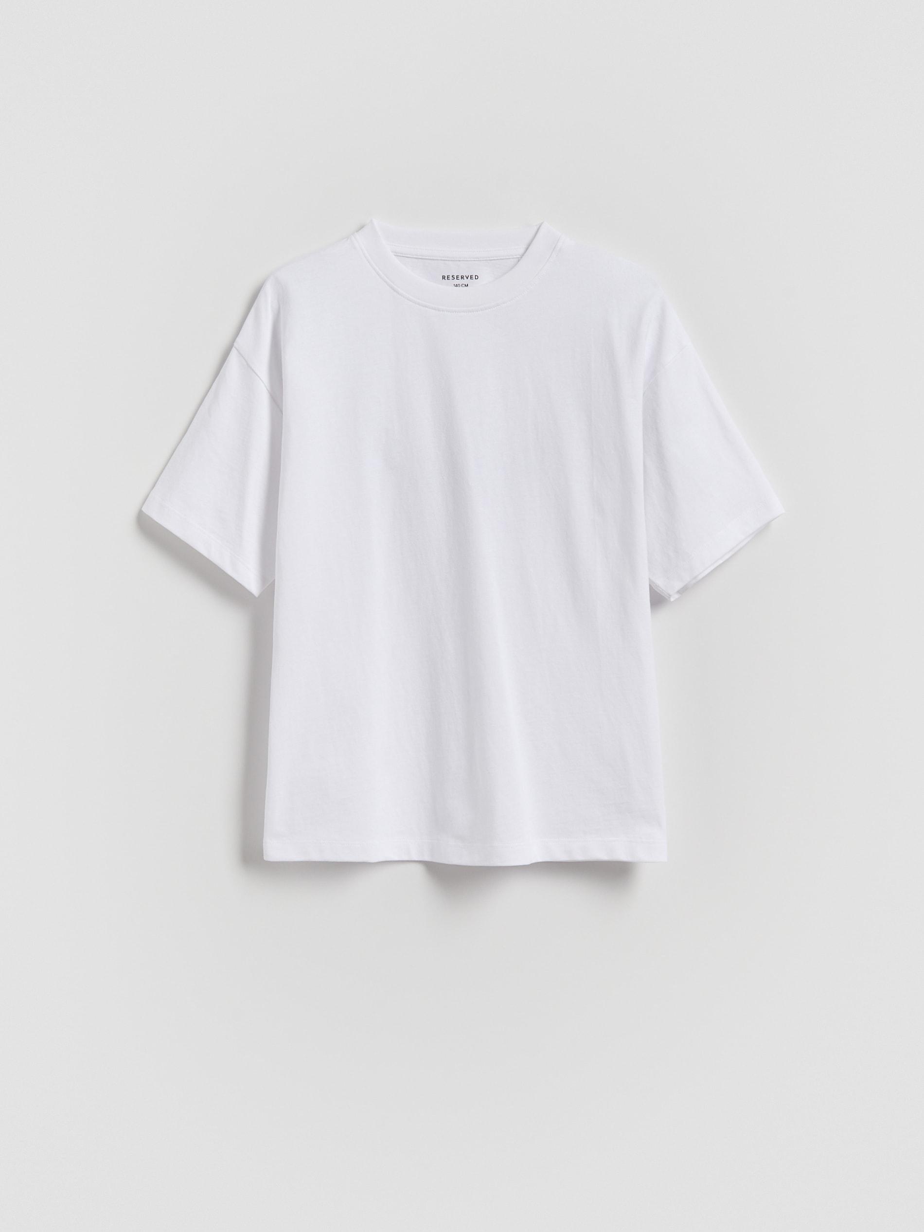 White Cotton T-Shirts 2 Pack, White, large image number 3