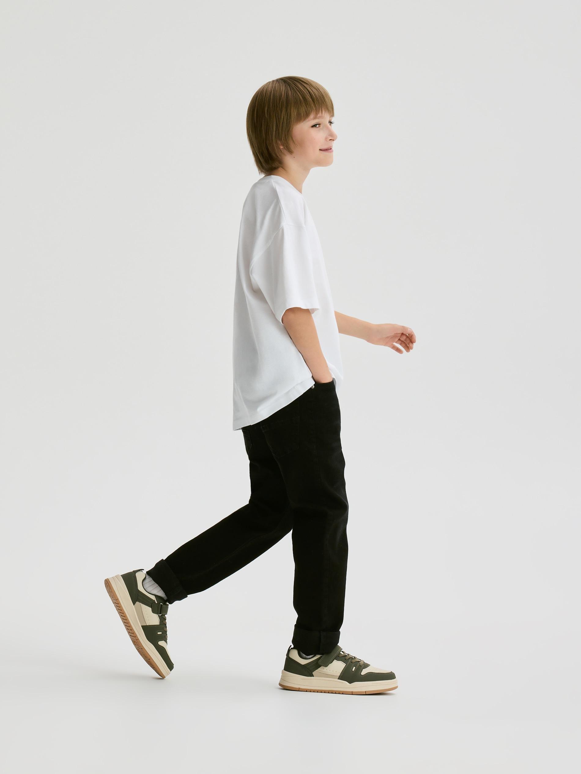 White Cotton T-Shirts 2 Pack, White, large image number 6