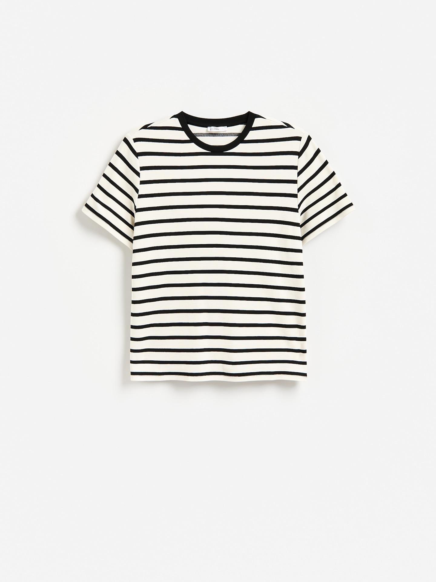Multicolour T-Shirt With Viscose Blend, Multicolor, large image number 3