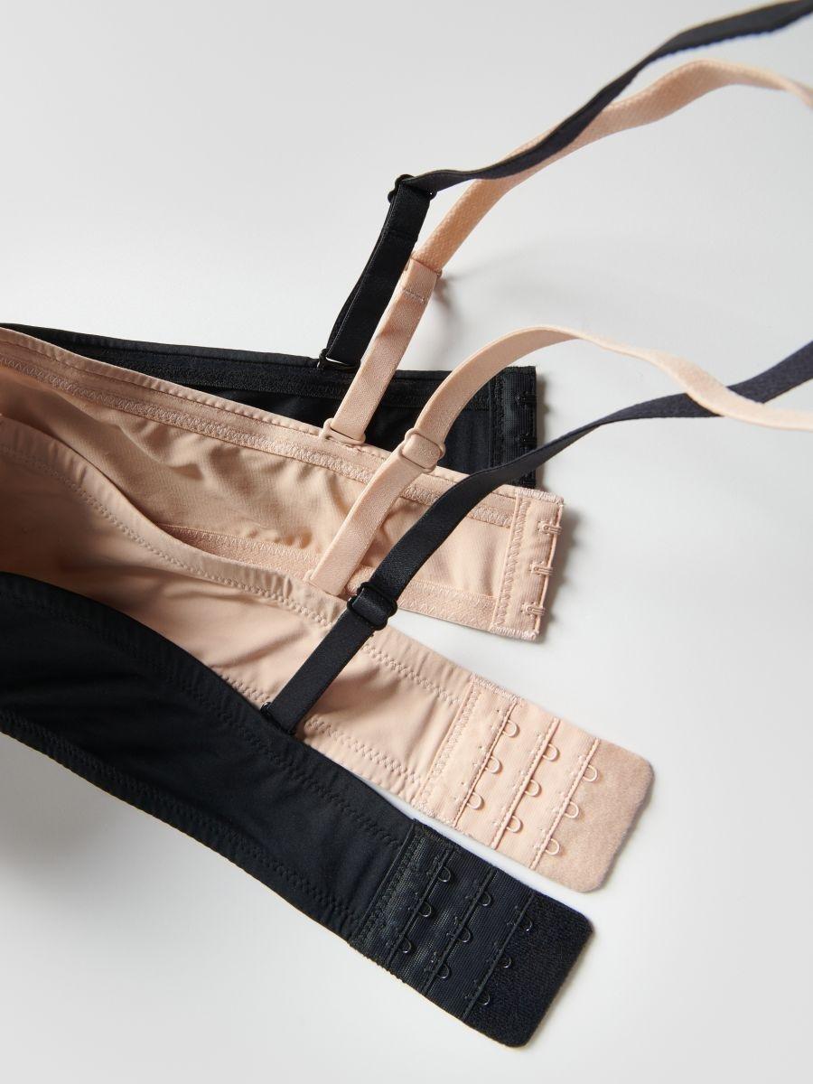 Black Multi Bra, , large image number 2