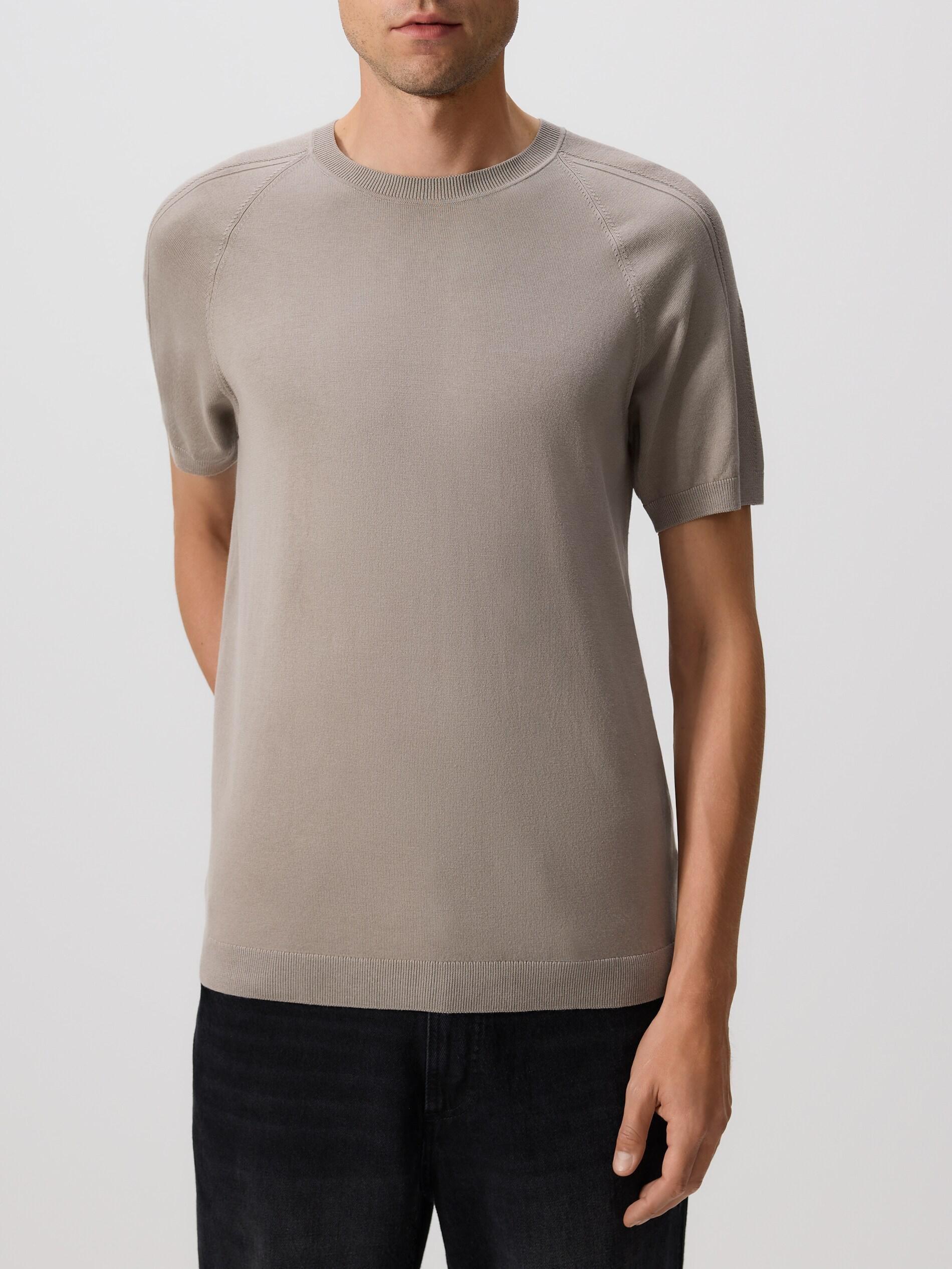 Beige Sweater With Lyocell, Beige, large image number 3