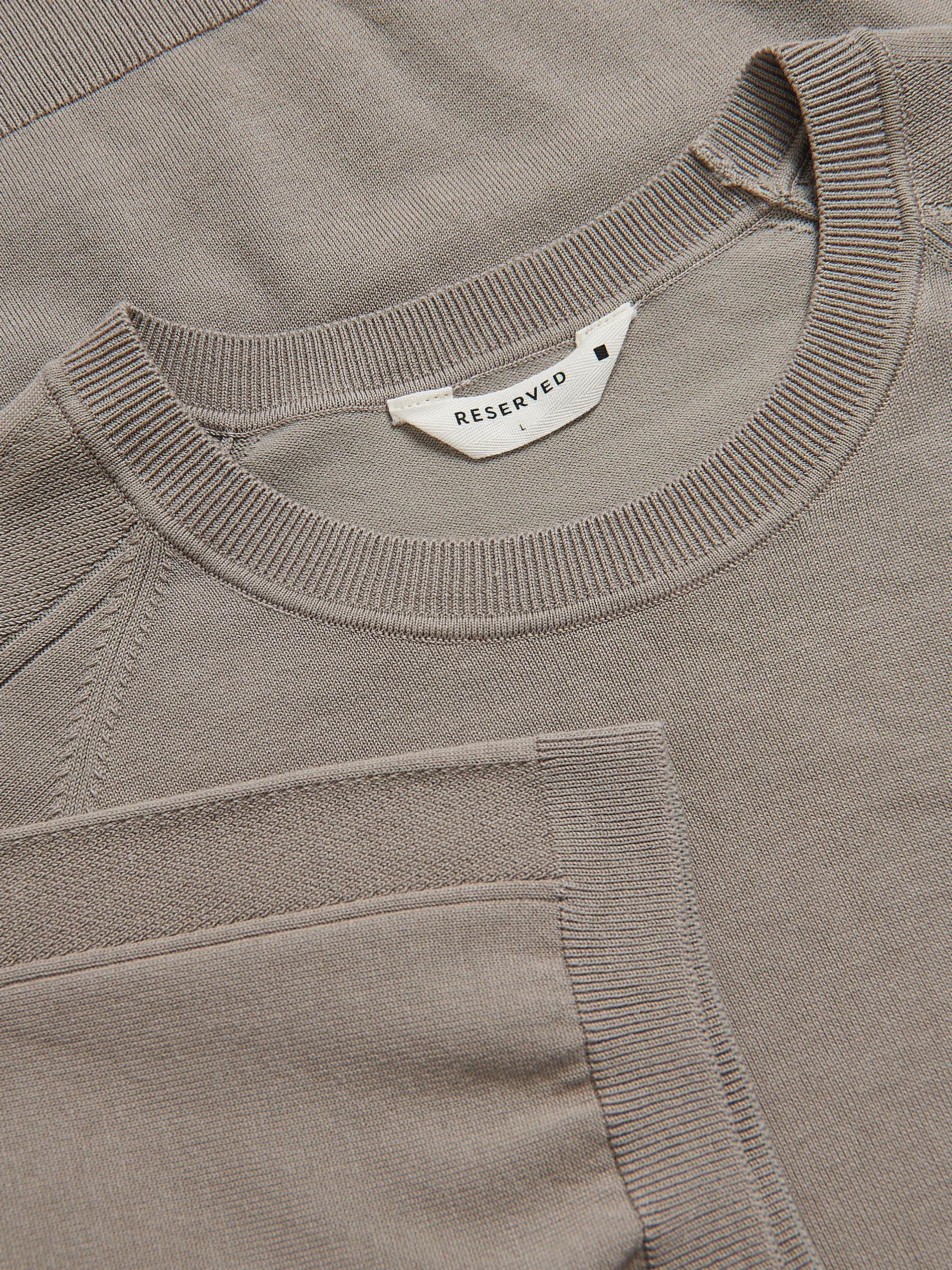 Beige Sweater With Lyocell, Beige, large image number 5