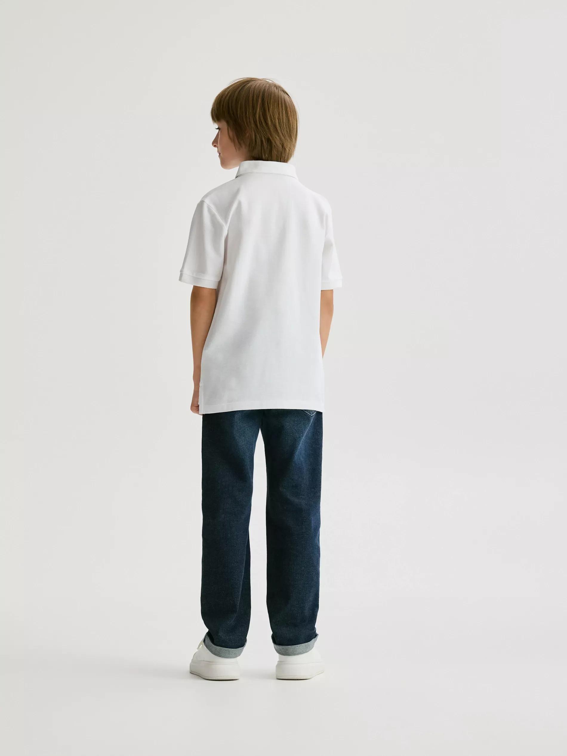 White Polo Shirt, , large image number 4
