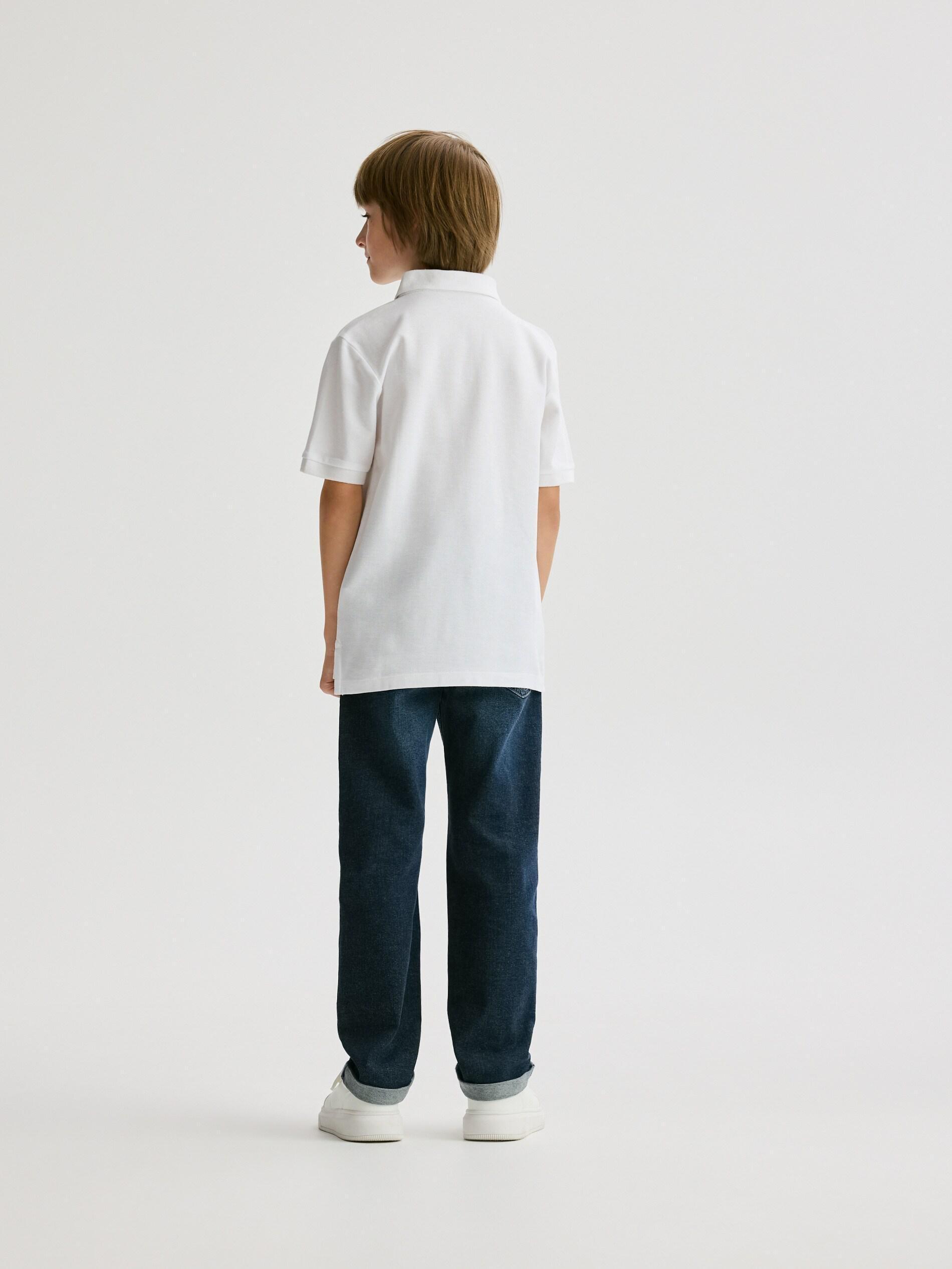قميص بولو أبيض, White, large image number 8