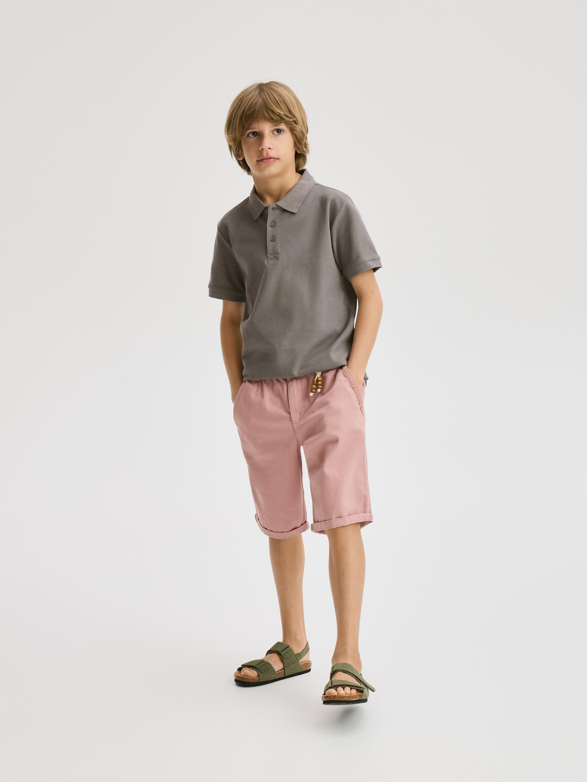 Beige Polo Shirt, Beige, large image number 3