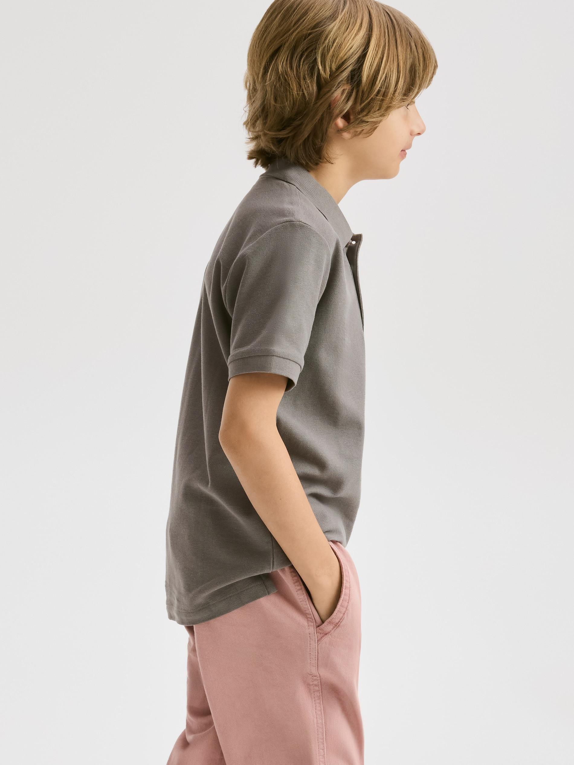 Beige Polo Shirt, Beige, large image number 4