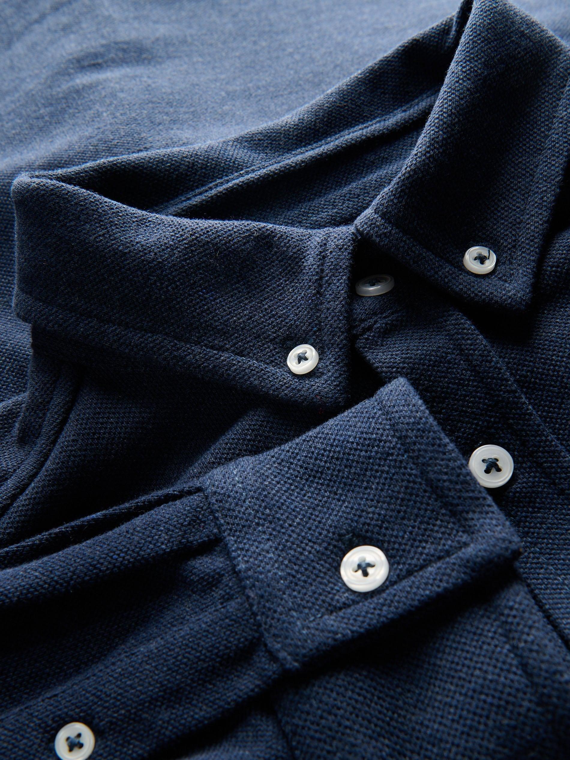 Navy Collared Shirt, , large image number 5