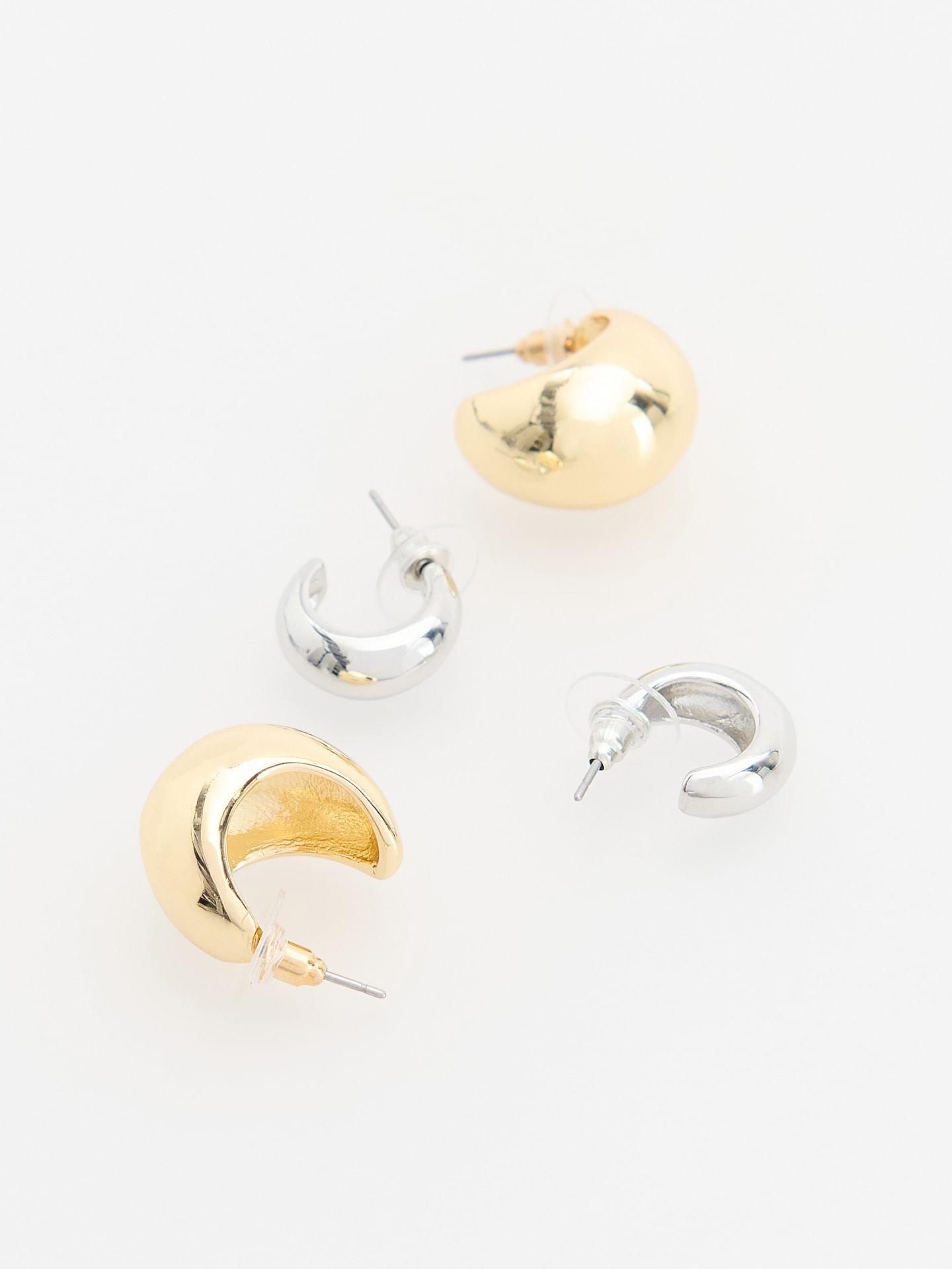 Multicolour Earring Set 2-Pack, Multicolor, medium