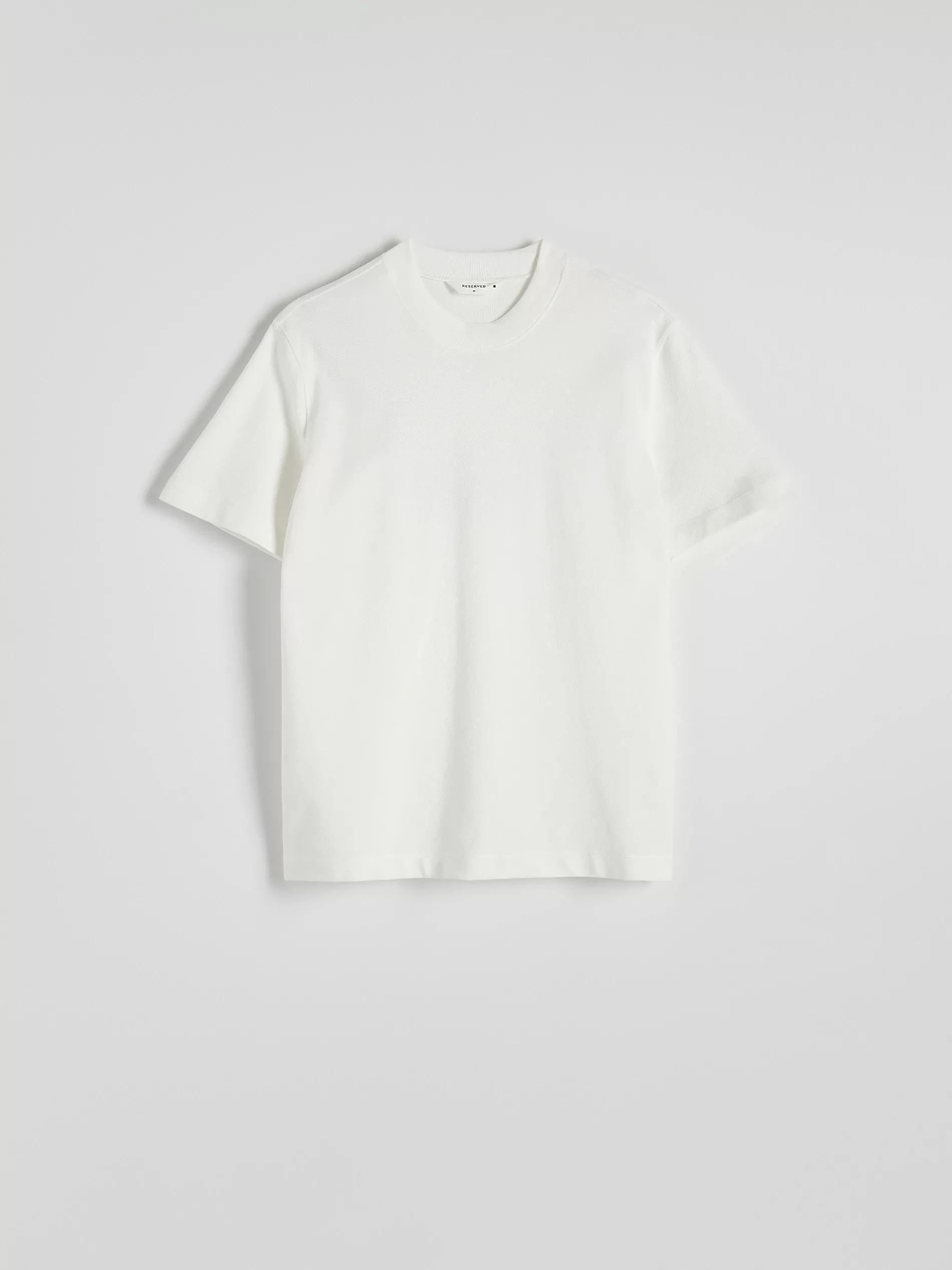 Cream Cotton T-Shirt, , large image number 3