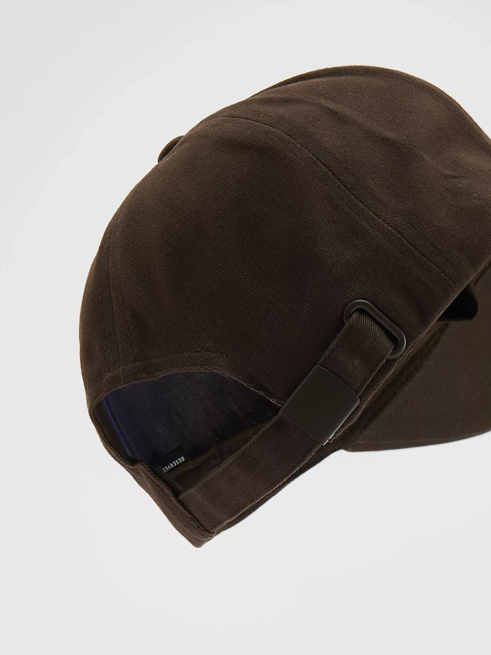 DARK BROWN Baseball cap with embroidery, Brown, large image number 2