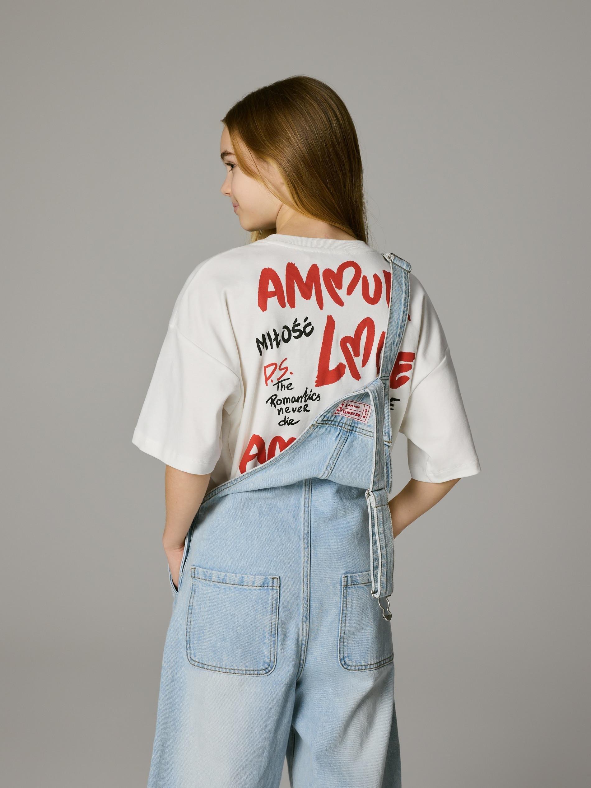 Multicolour Back Print T-Shirt, Multicolor, large image number 4