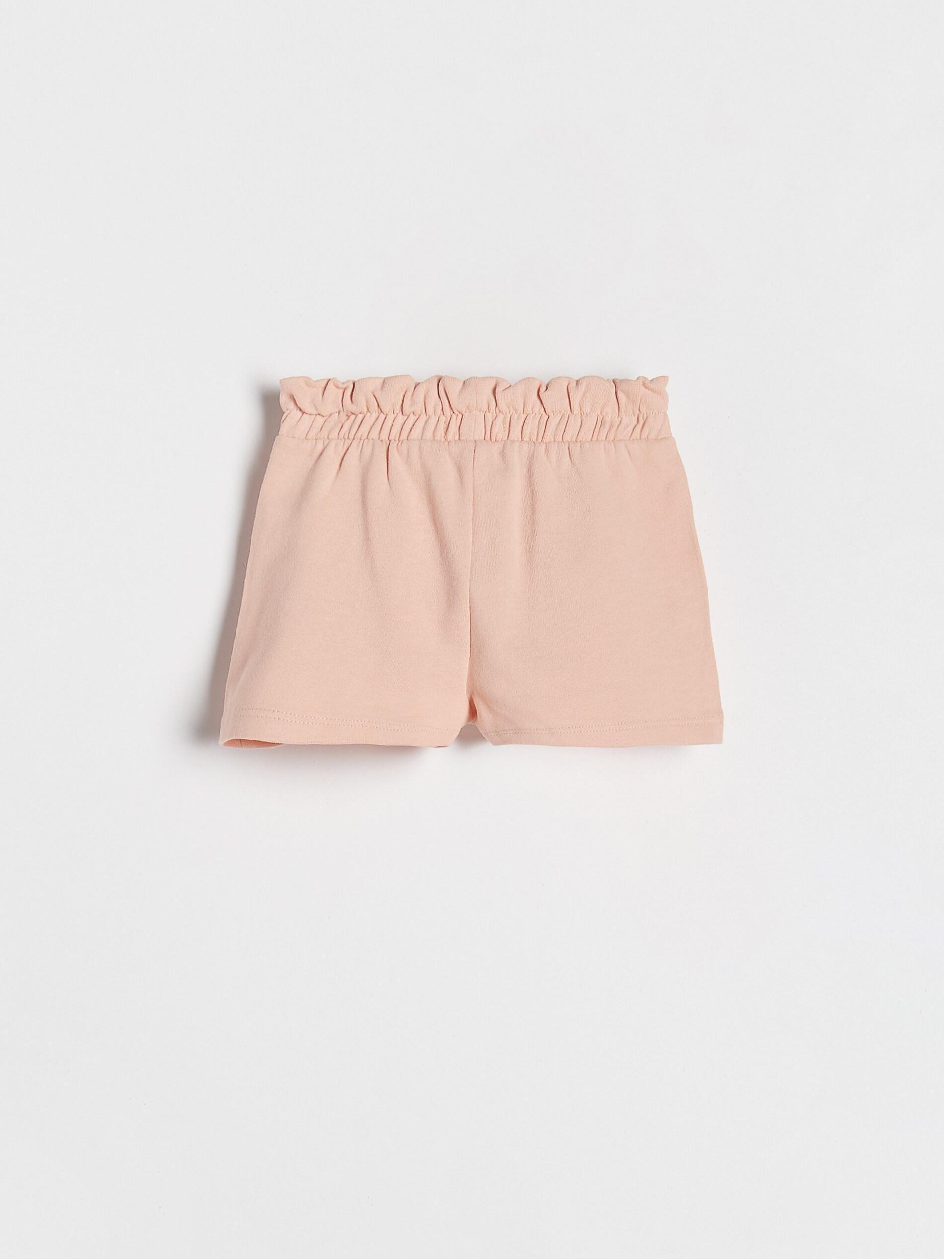 Pastel Orange Paperbag Shorts, Girls, , large image number 1