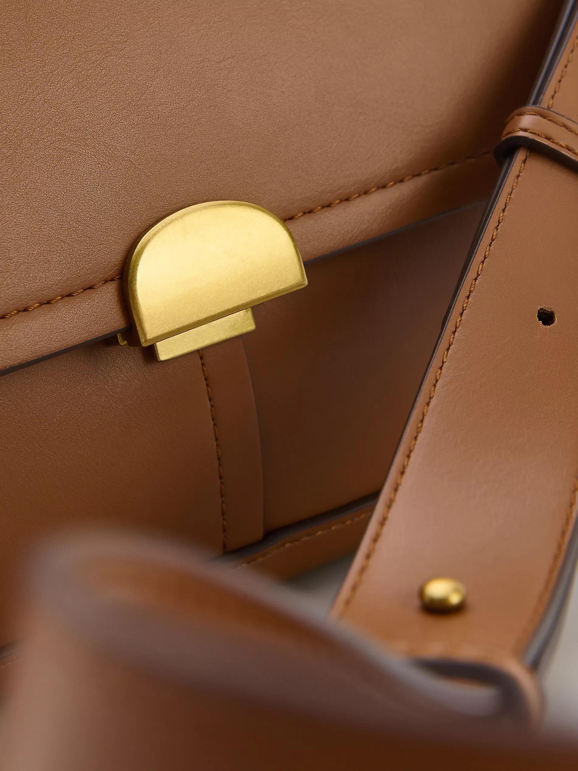 Brown Shoulder Bag, Brown, large image number 2