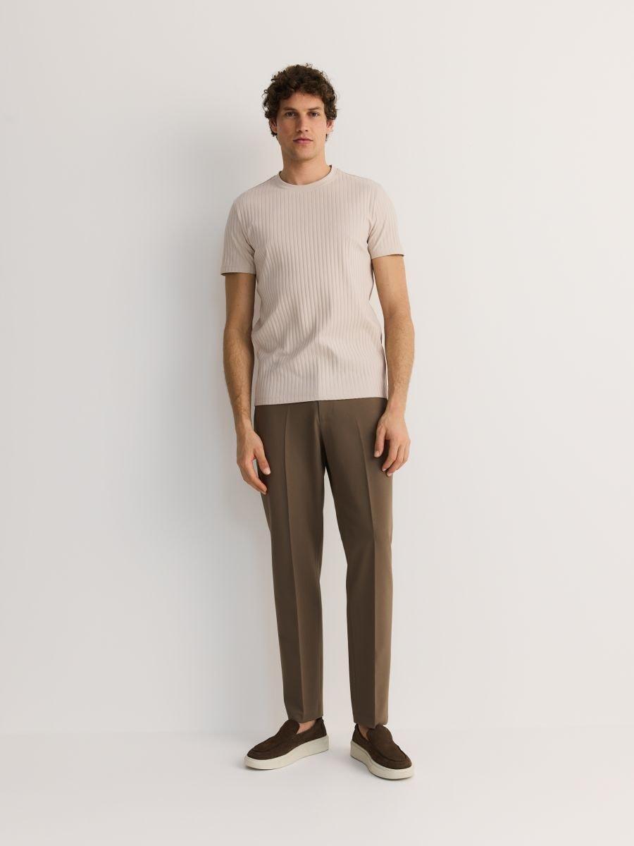 Beige Regular T-Shirt, , large image number 1