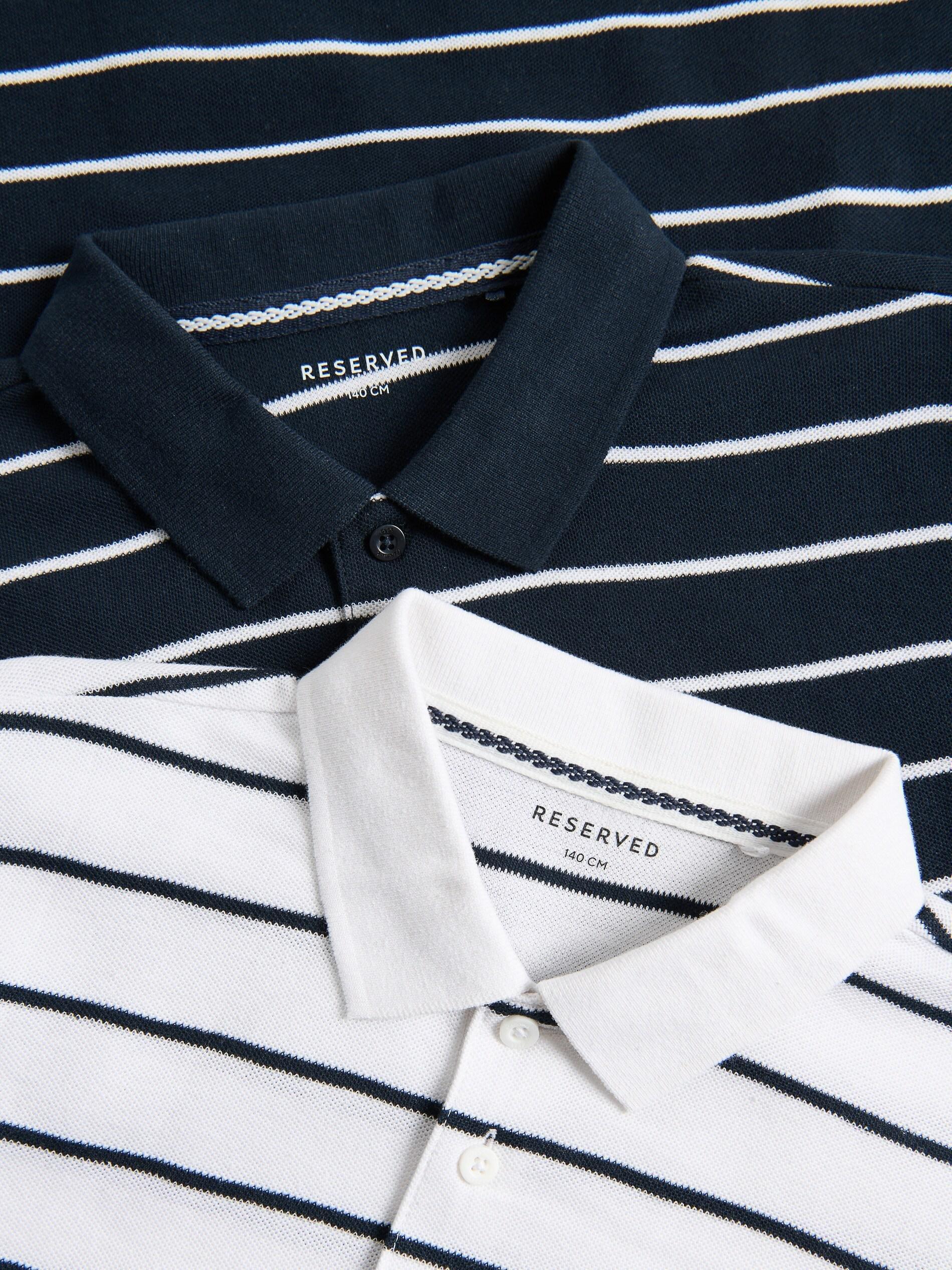 White Polo Shirt, White, medium