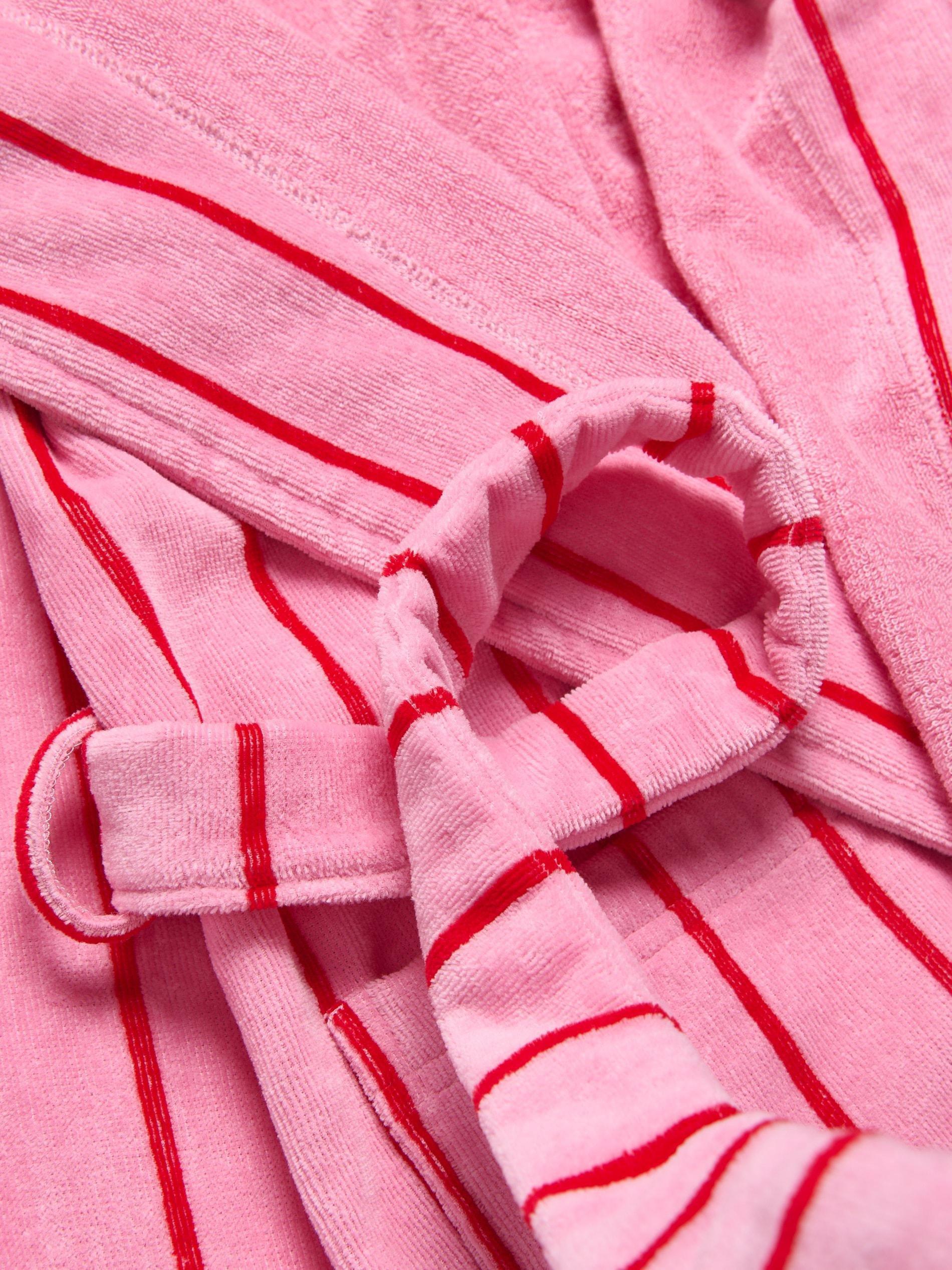 Pink Dressing Gown With Tie Waist Belt, Pink, large image number 1