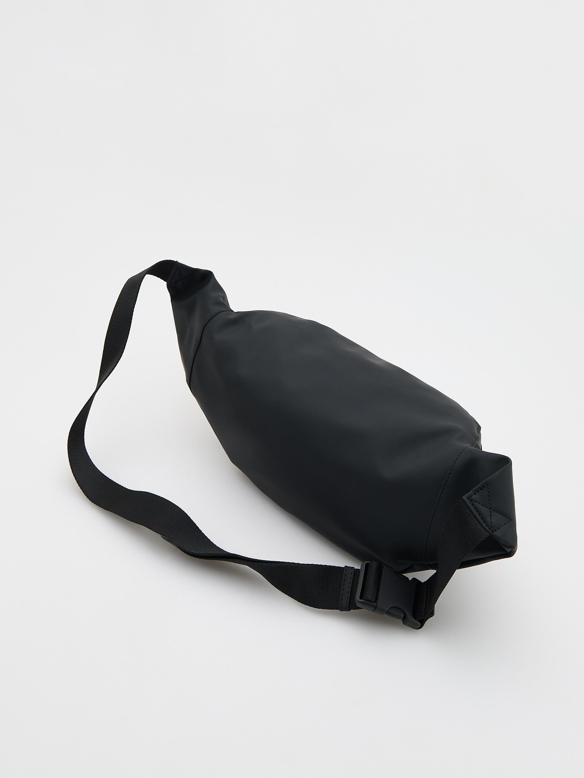Black Bum Bag, Black, large image number 3
